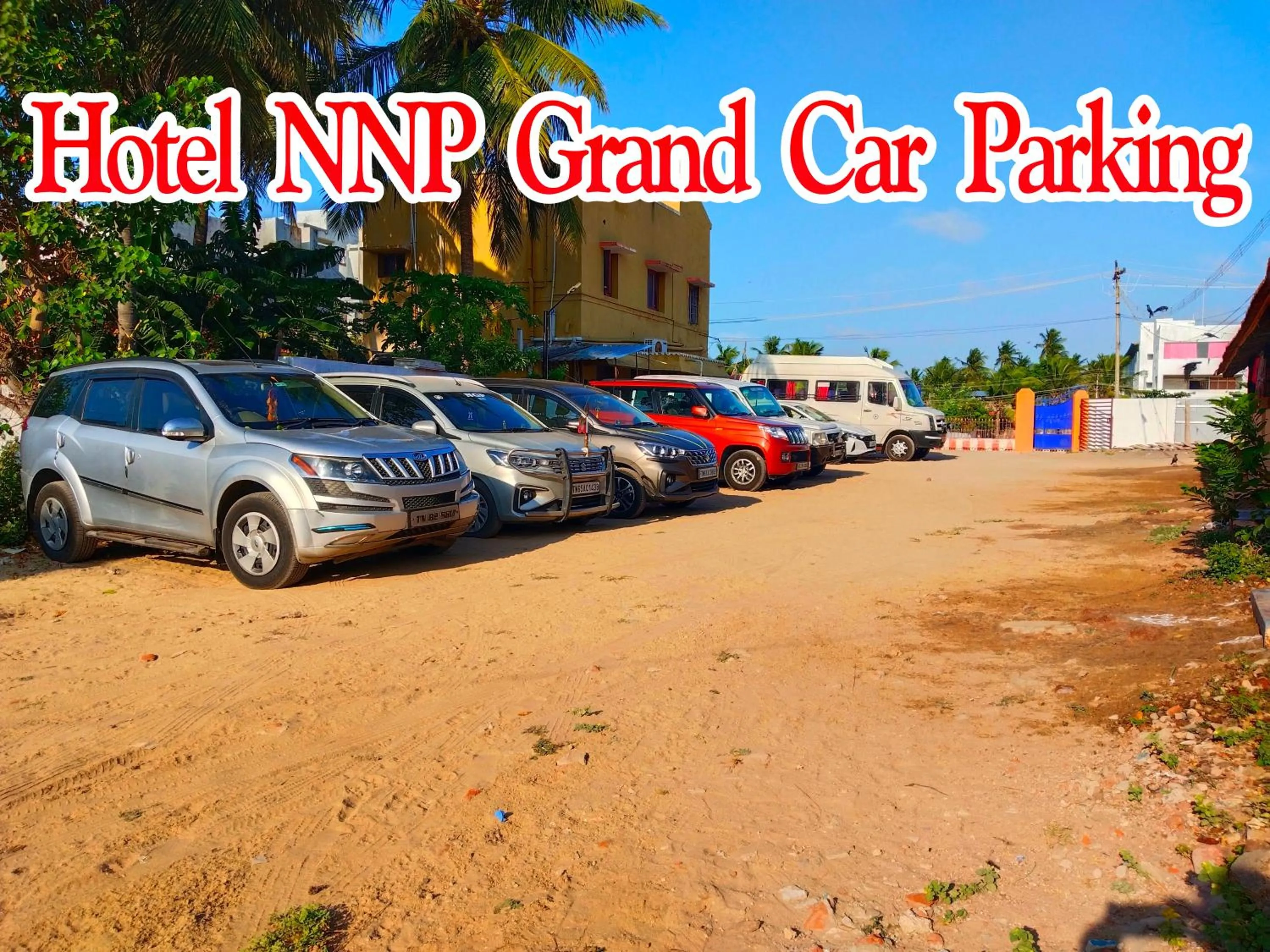 Parking in HOTEL NNP GRAND Rameswaram