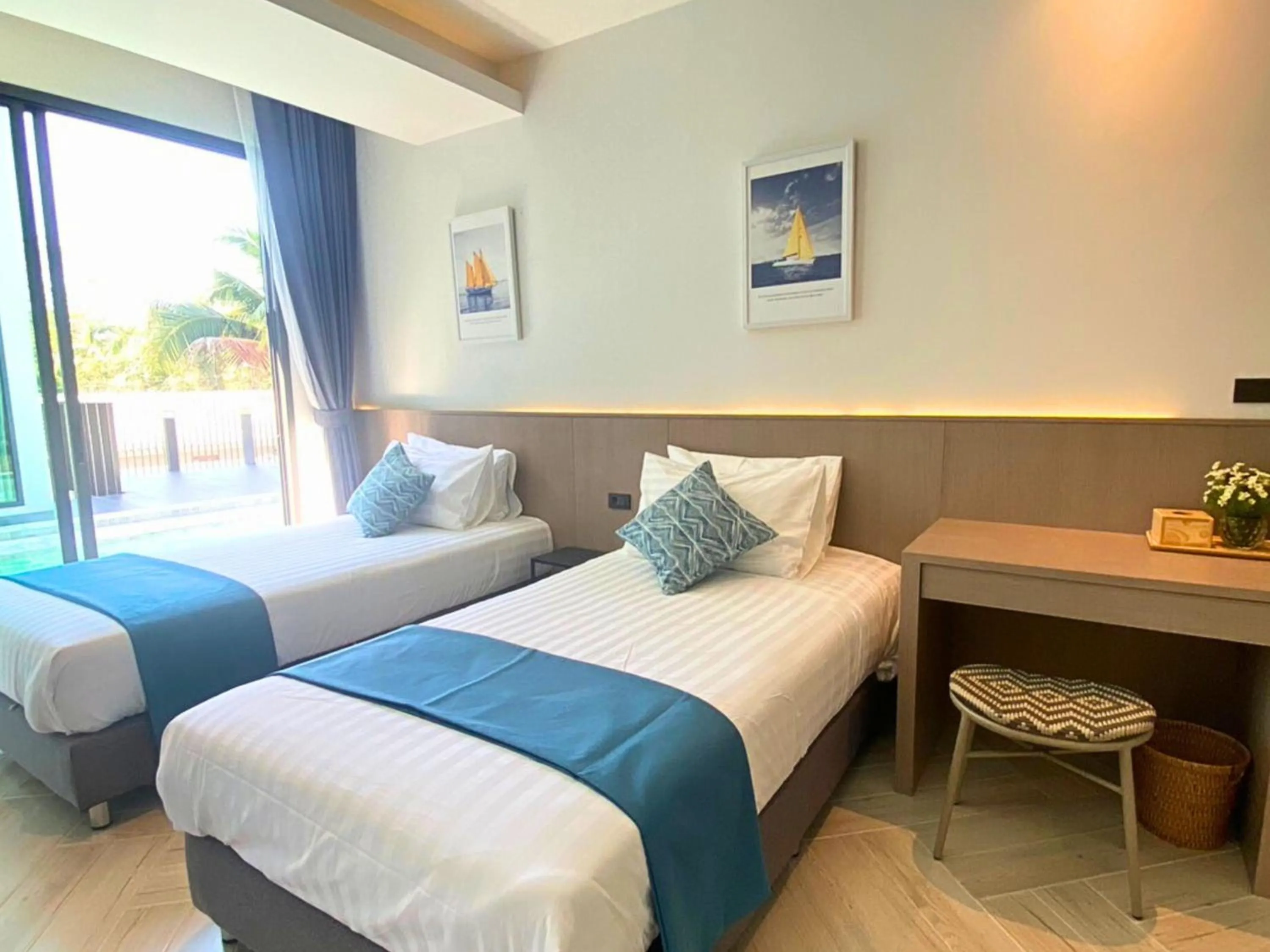 Bed in Sand Dance Hotel