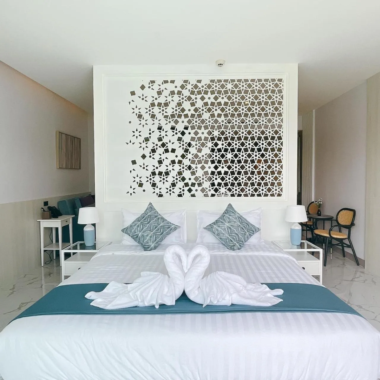 Bed in Sand Dance Hotel