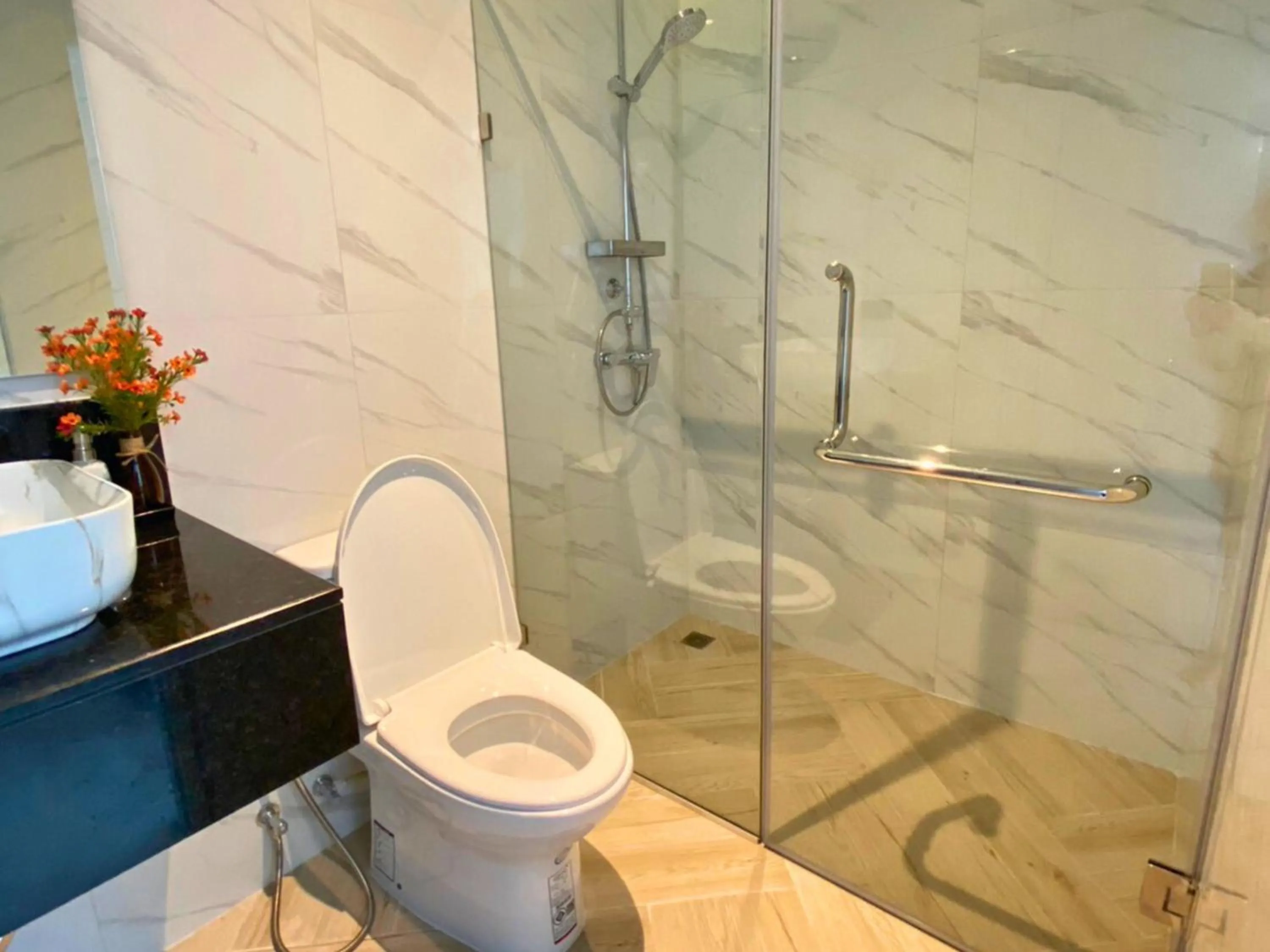 Shower in Sand Dance Hotel