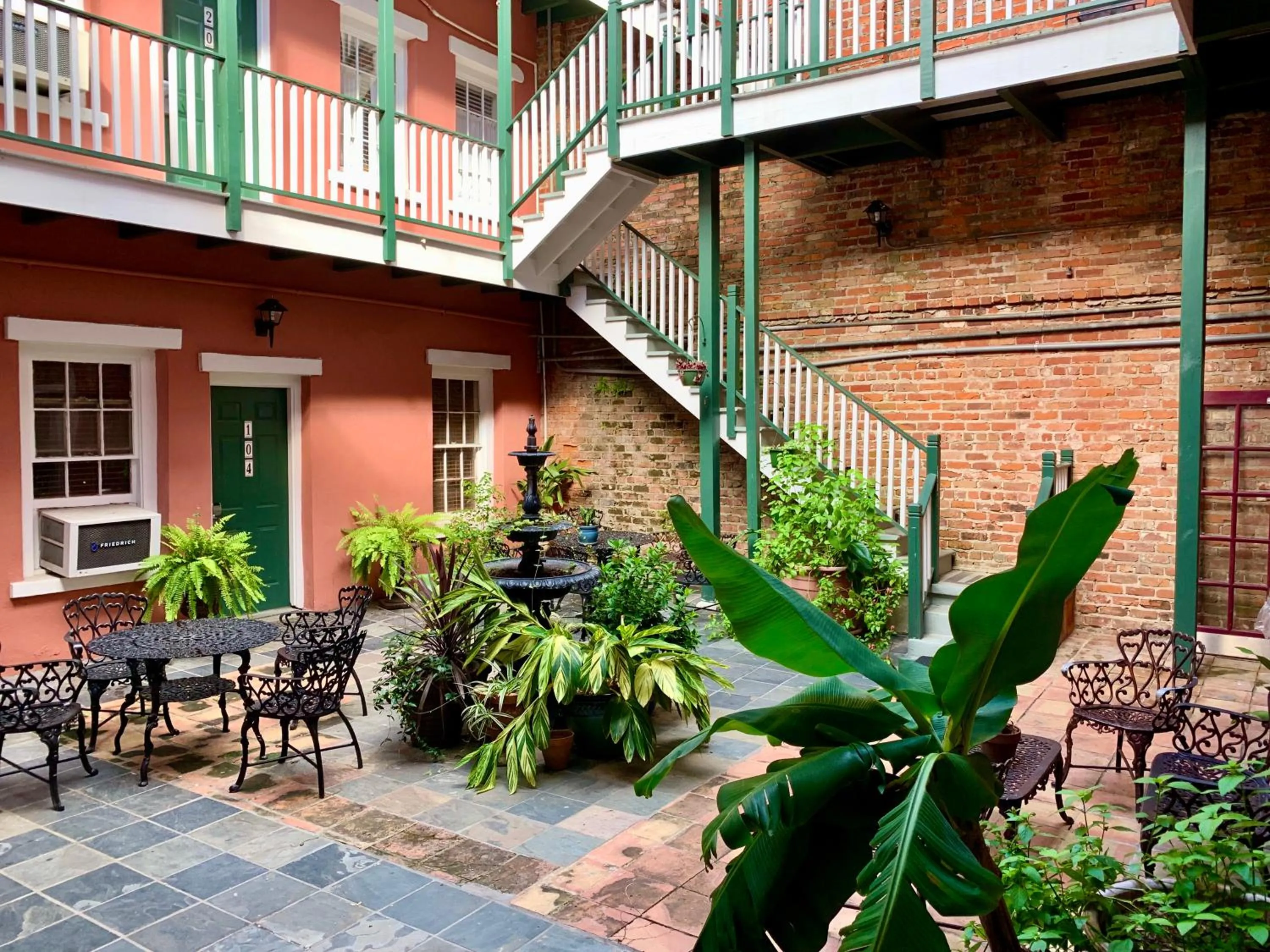 Patio in Hotel Villa Convento