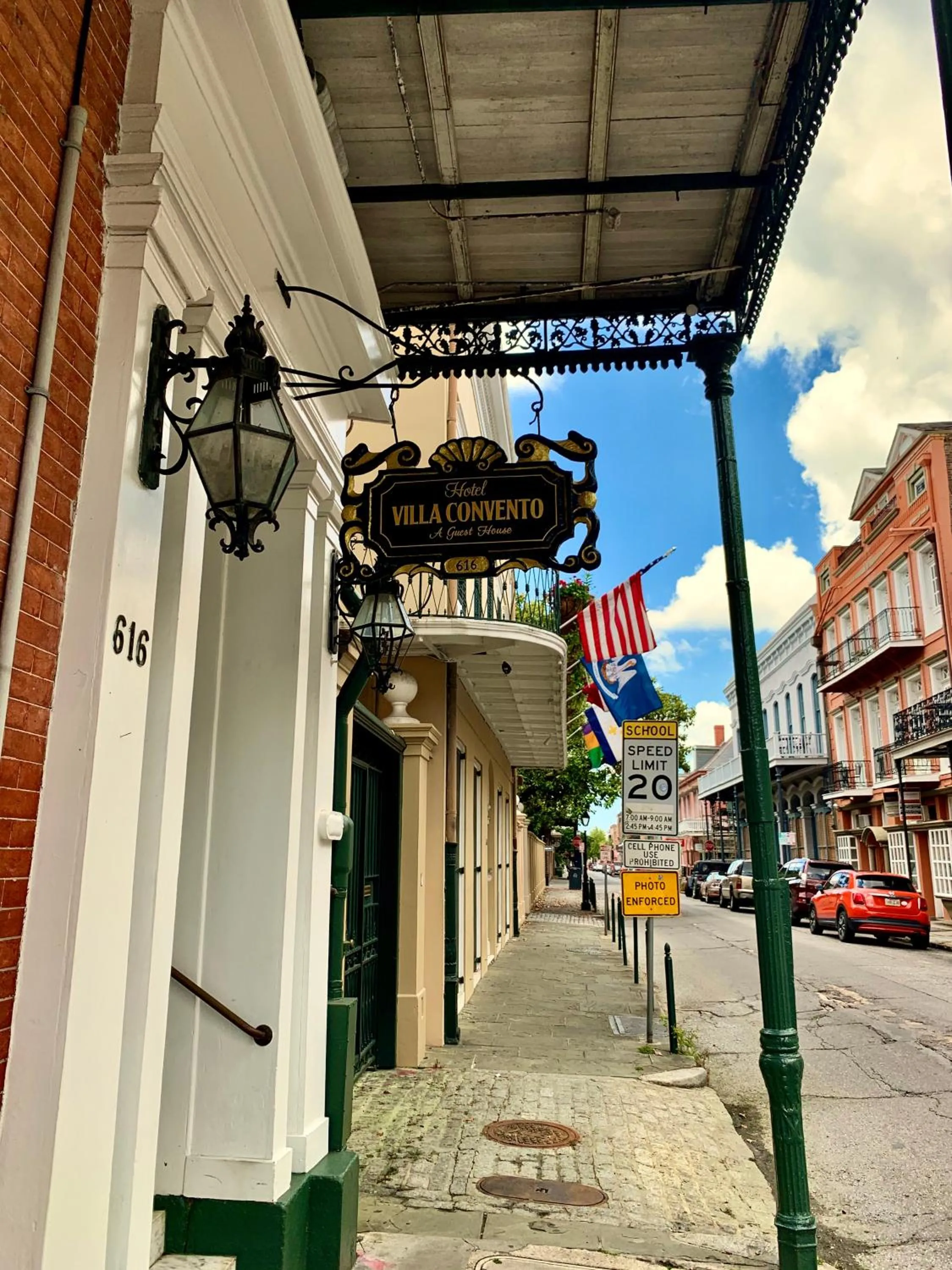 Property building in Hotel Villa Convento