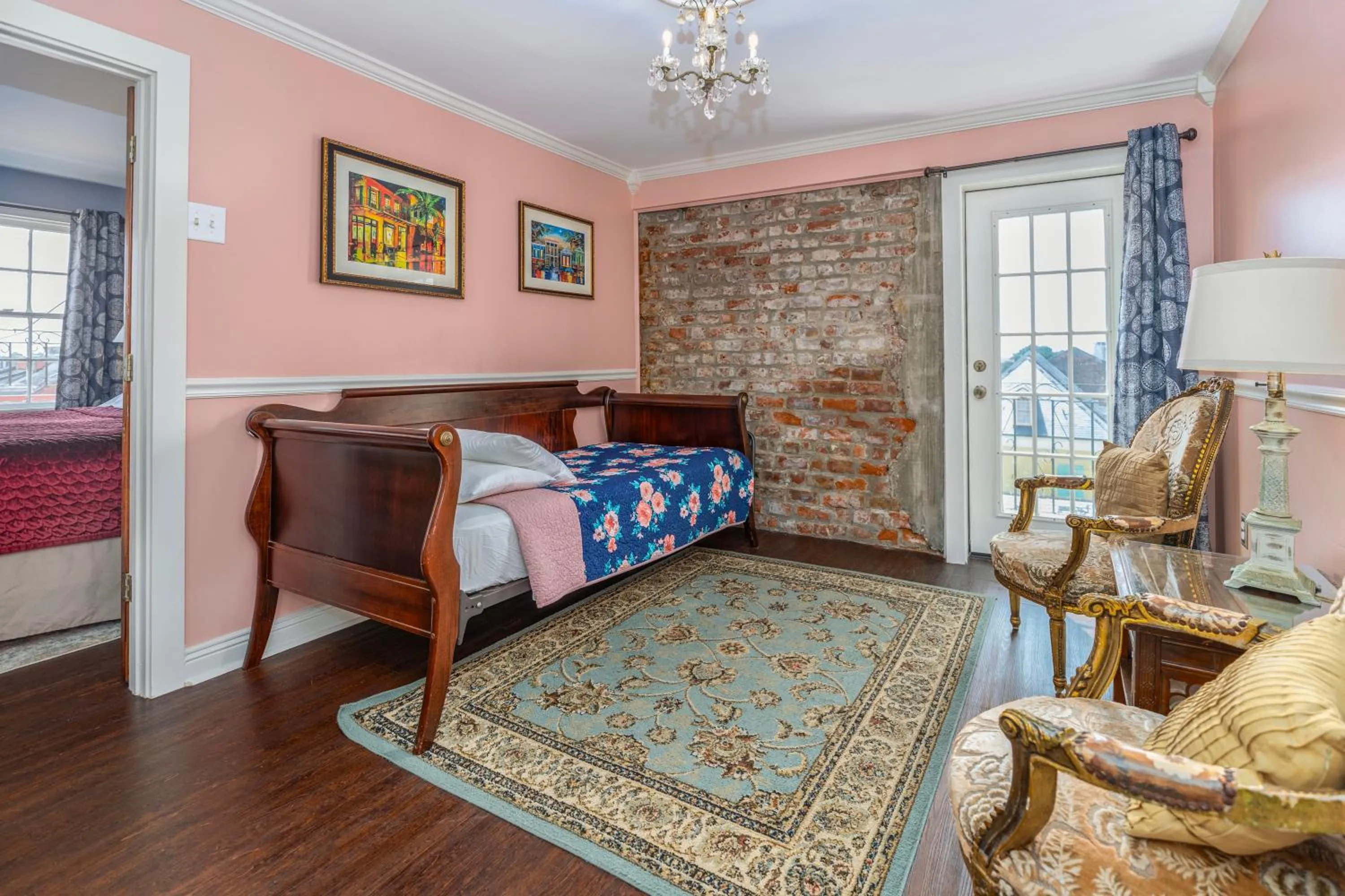 Seating area, Bed in Hotel Villa Convento