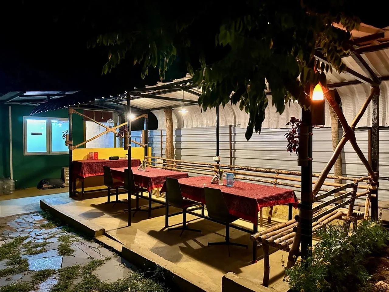 Patio in The Wild Farms By Gwestai