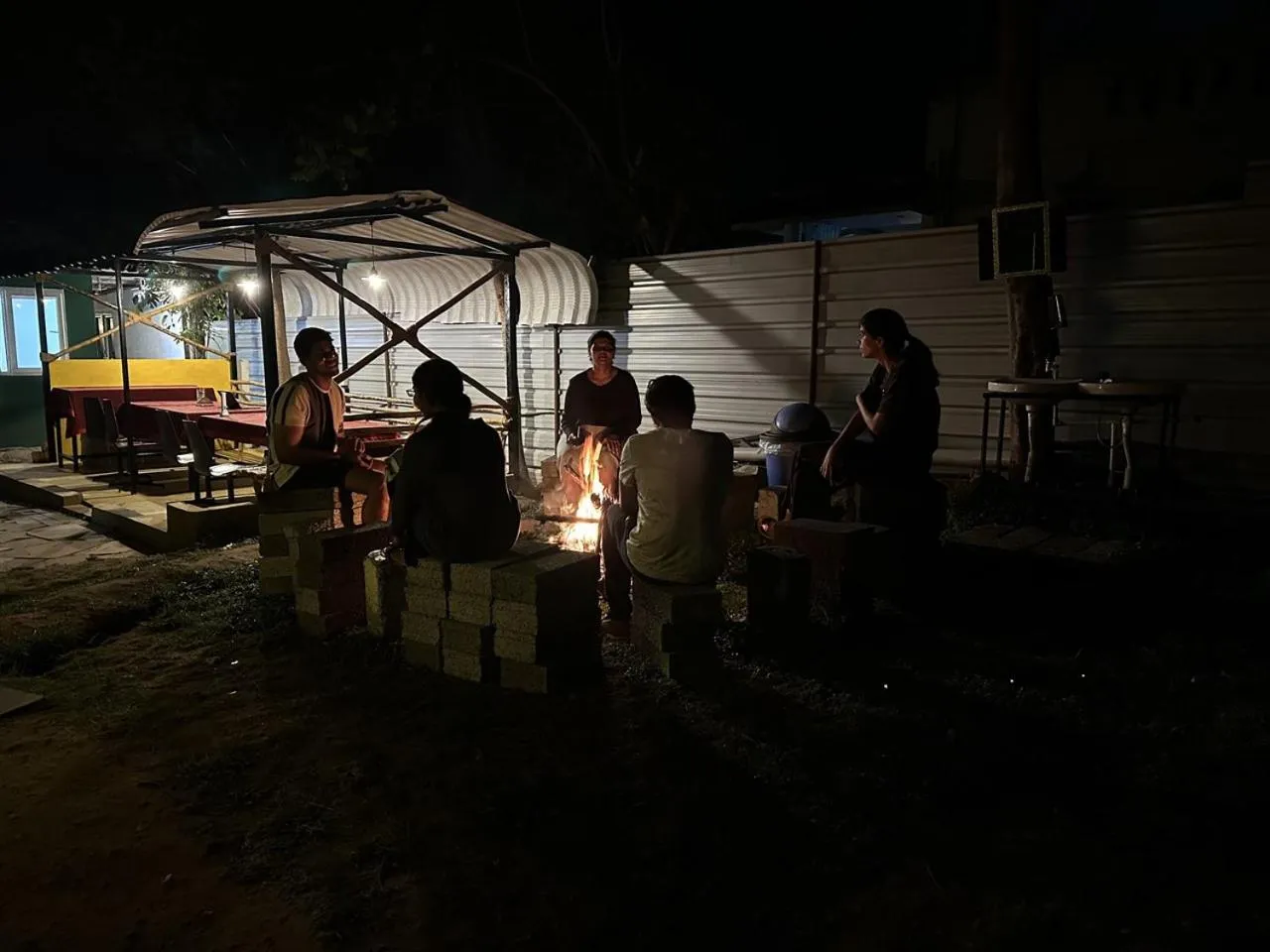 Night in The Wild Farms By Gwestai