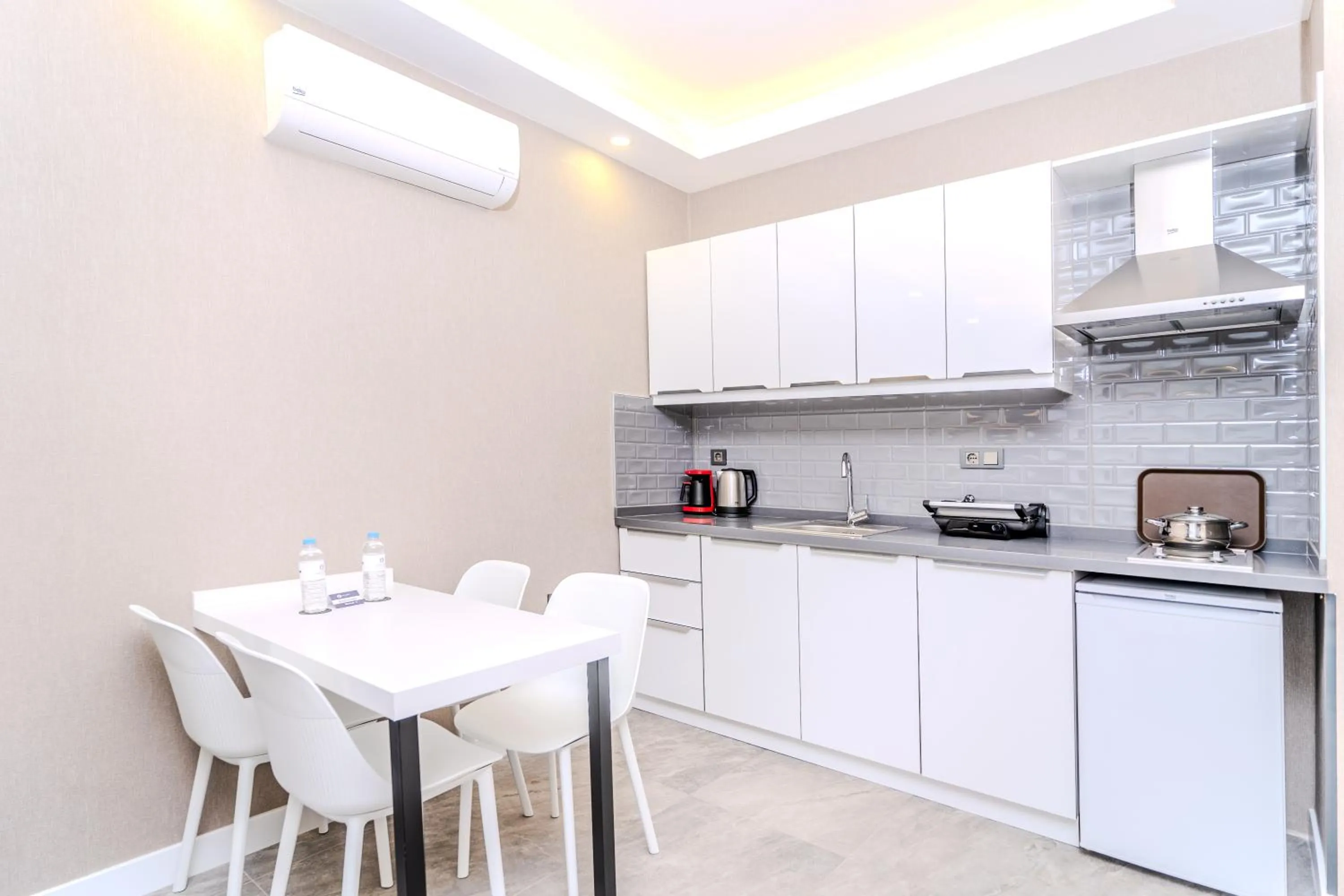 stove in Olea Suites Otel