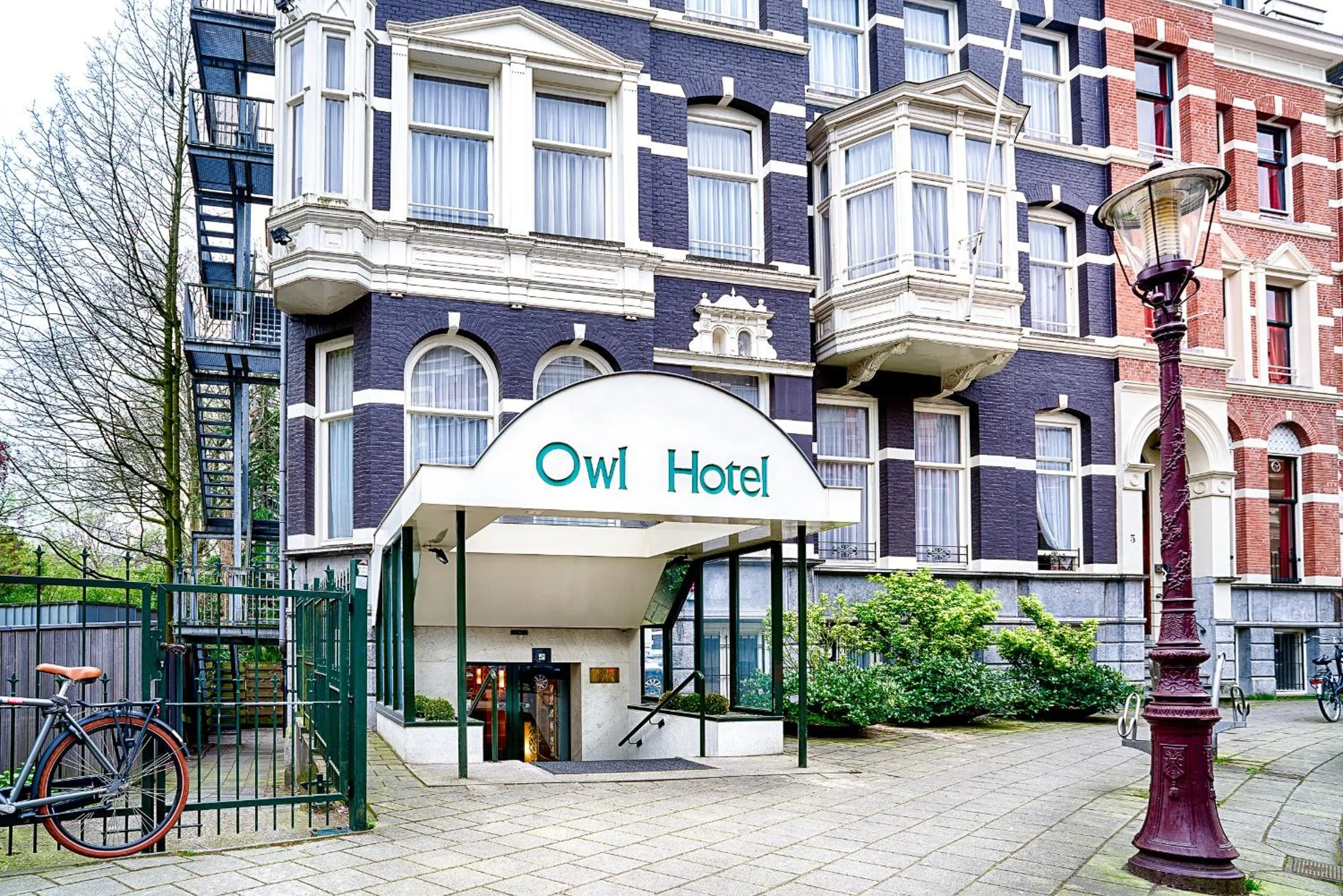 Property building in Owl Hotel
