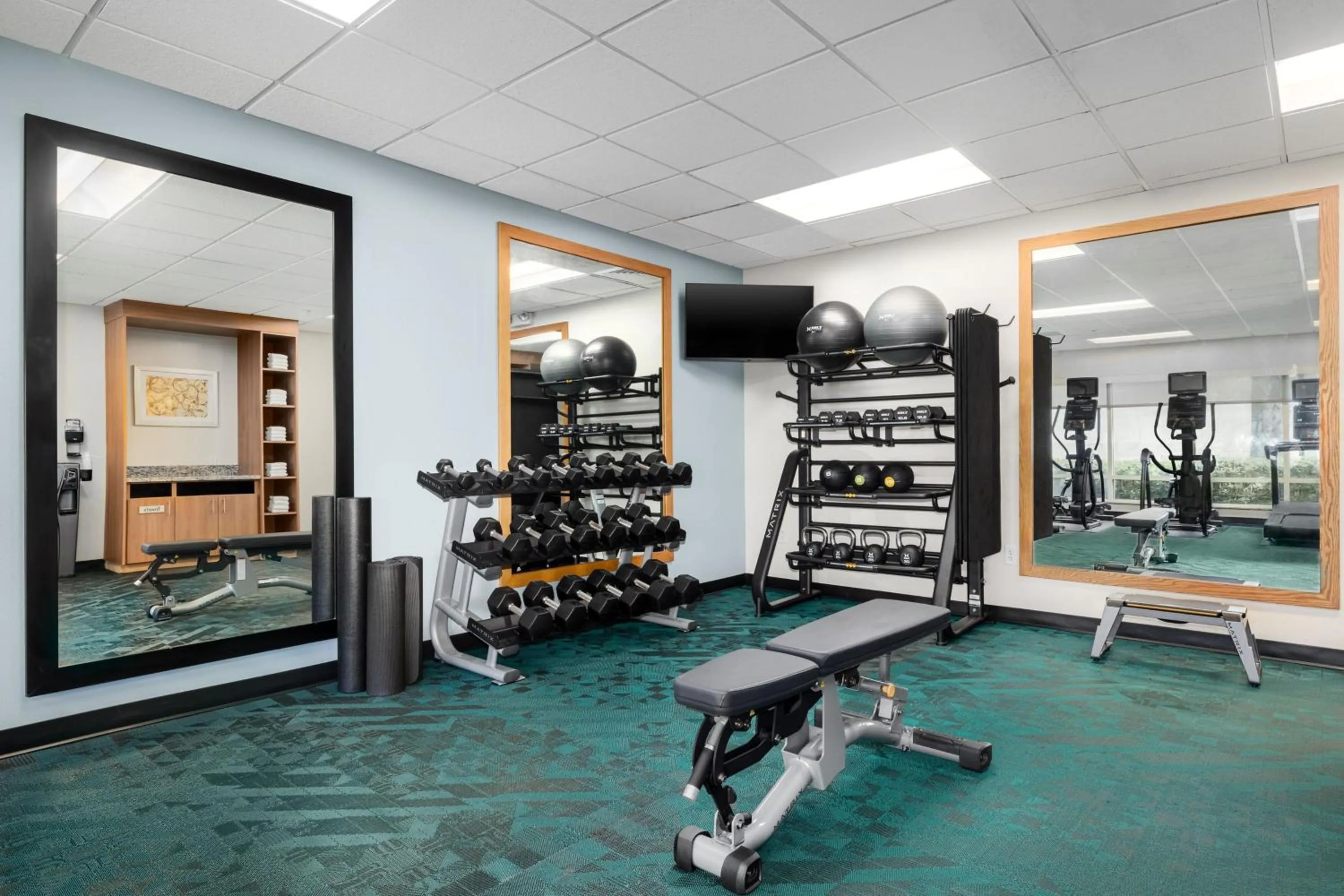 Fitness centre/facilities in TownePlace Suites by Marriott Fort Walton Beach-Eglin AFB