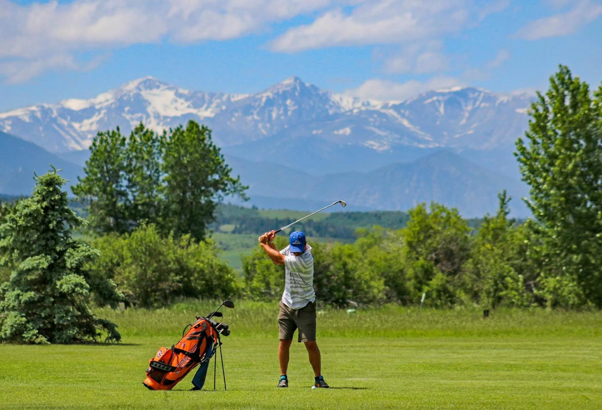 Golfcourse in The Pollard Hotel