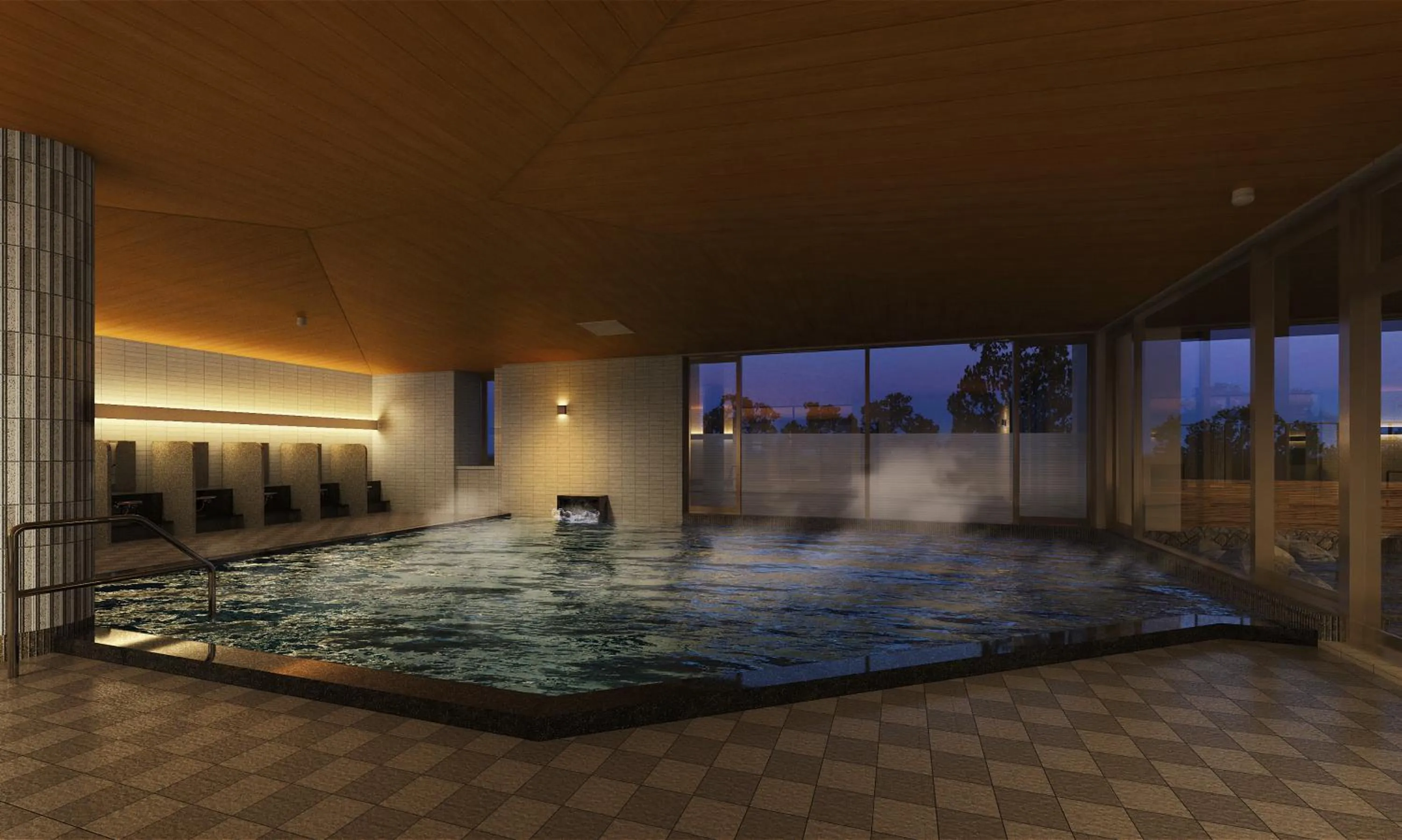 Hot Spring Bath in Mercure Nagano Matsushiro Resort & Spa