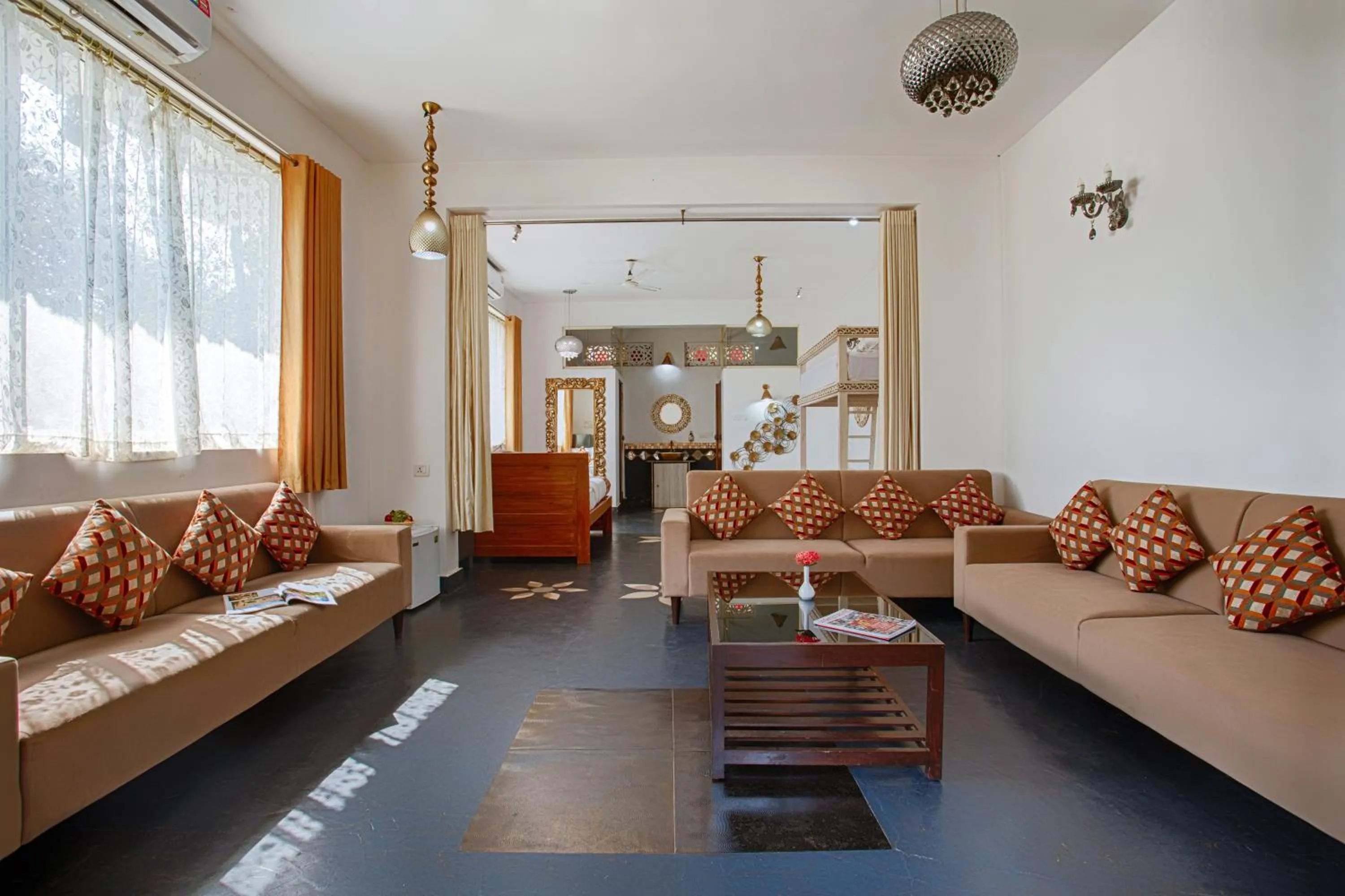 Living room in Vibes Inn Singing Tree