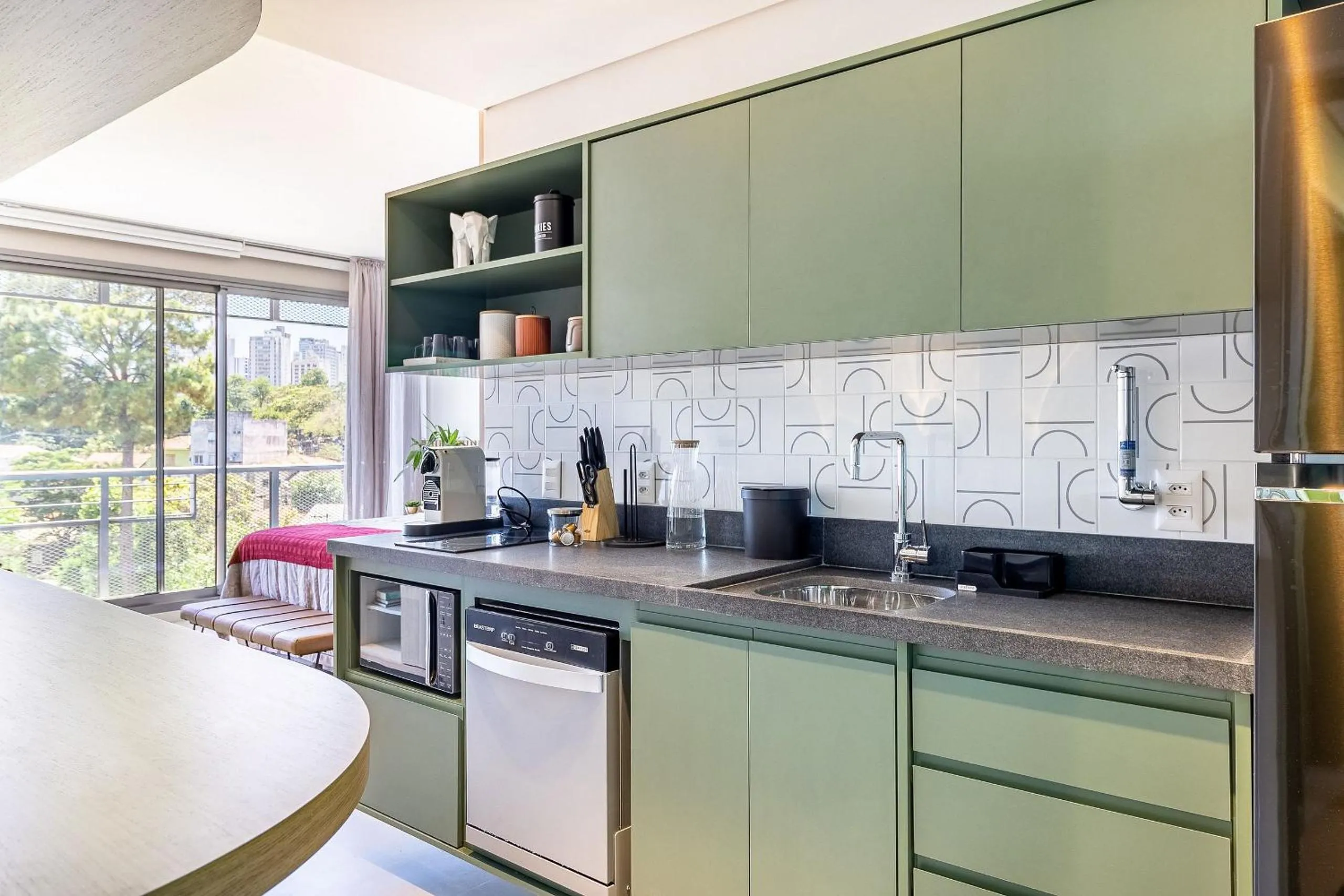 Kitchen or kitchenette in Pop Grafite