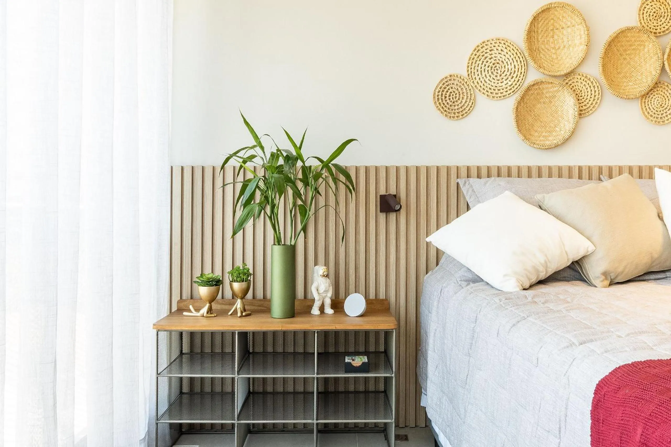 Bedroom, Bed in Pop Grafite