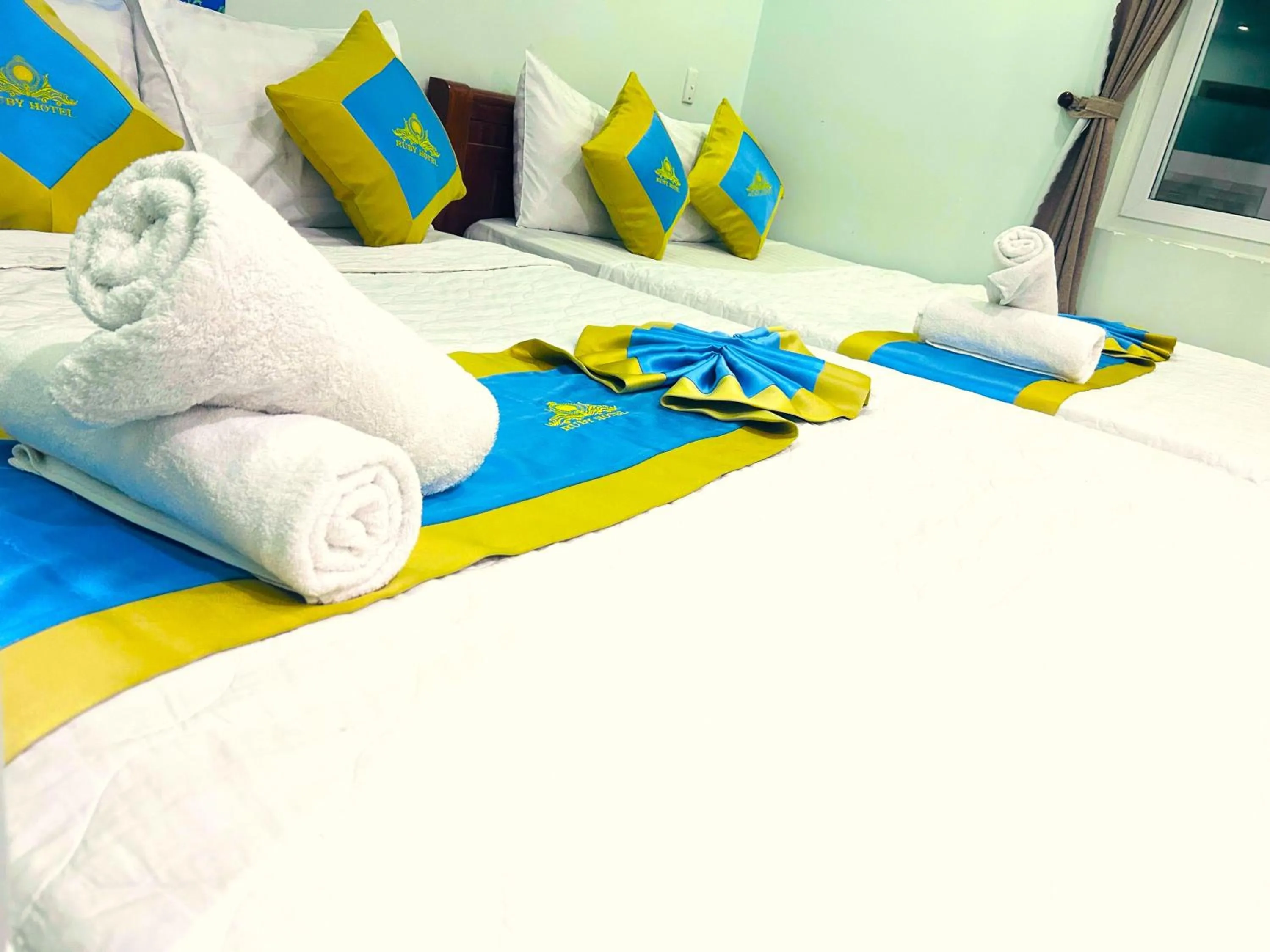 Bed in TNH Hotel Vung Tau