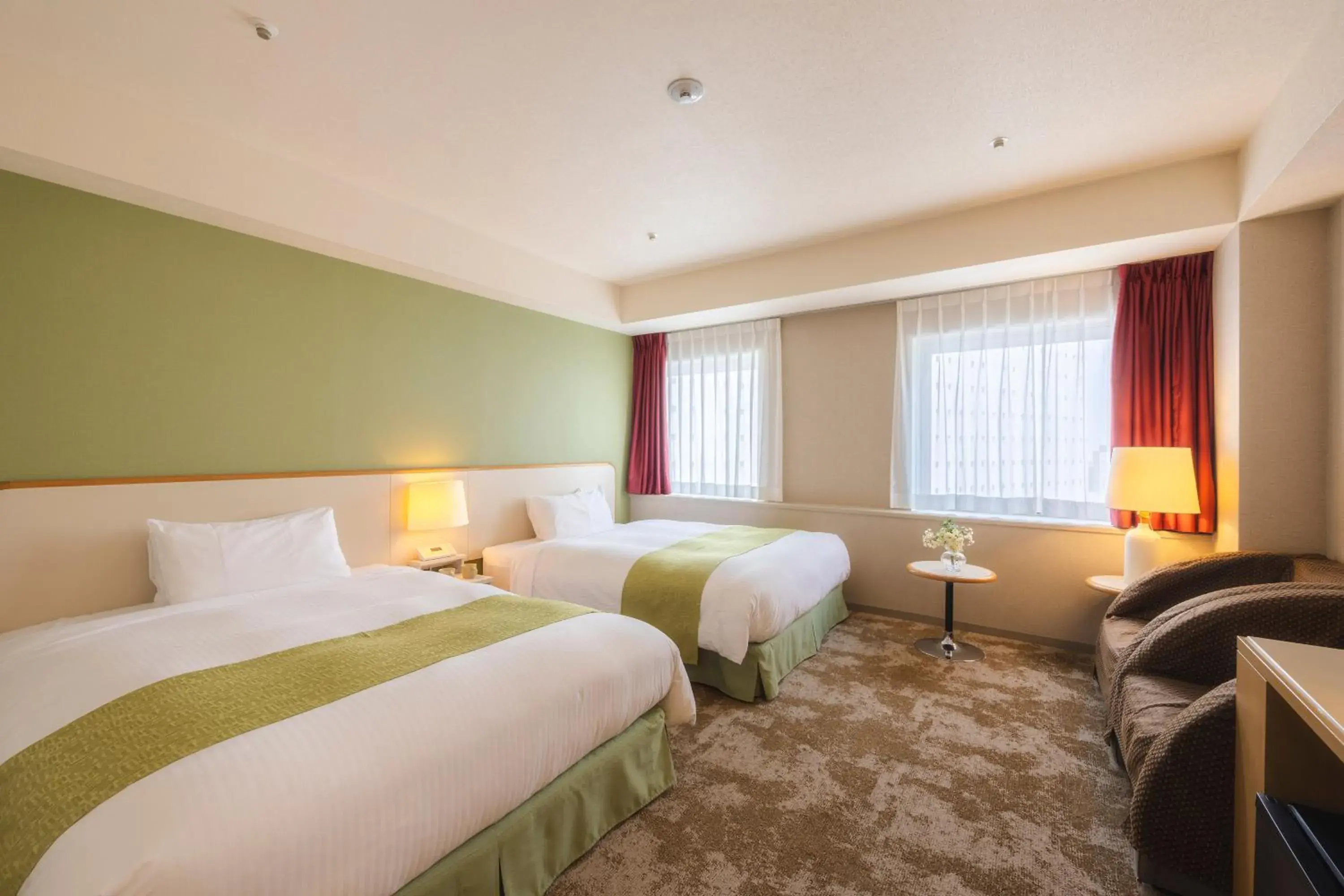 Standard Twin Room (2 Double Beds) - Non-Smoking in Shinjuku Washington Hotel Annex Standard Twin Room (2 Double Beds) - Non-Smoking in Shinjuku Washington Hotel Annex