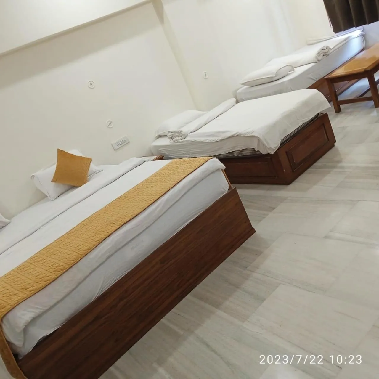 Bed in Ananda Krishna Van