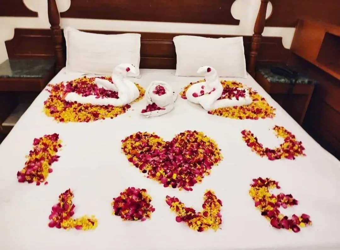 Bed in Ananda Krishna Van