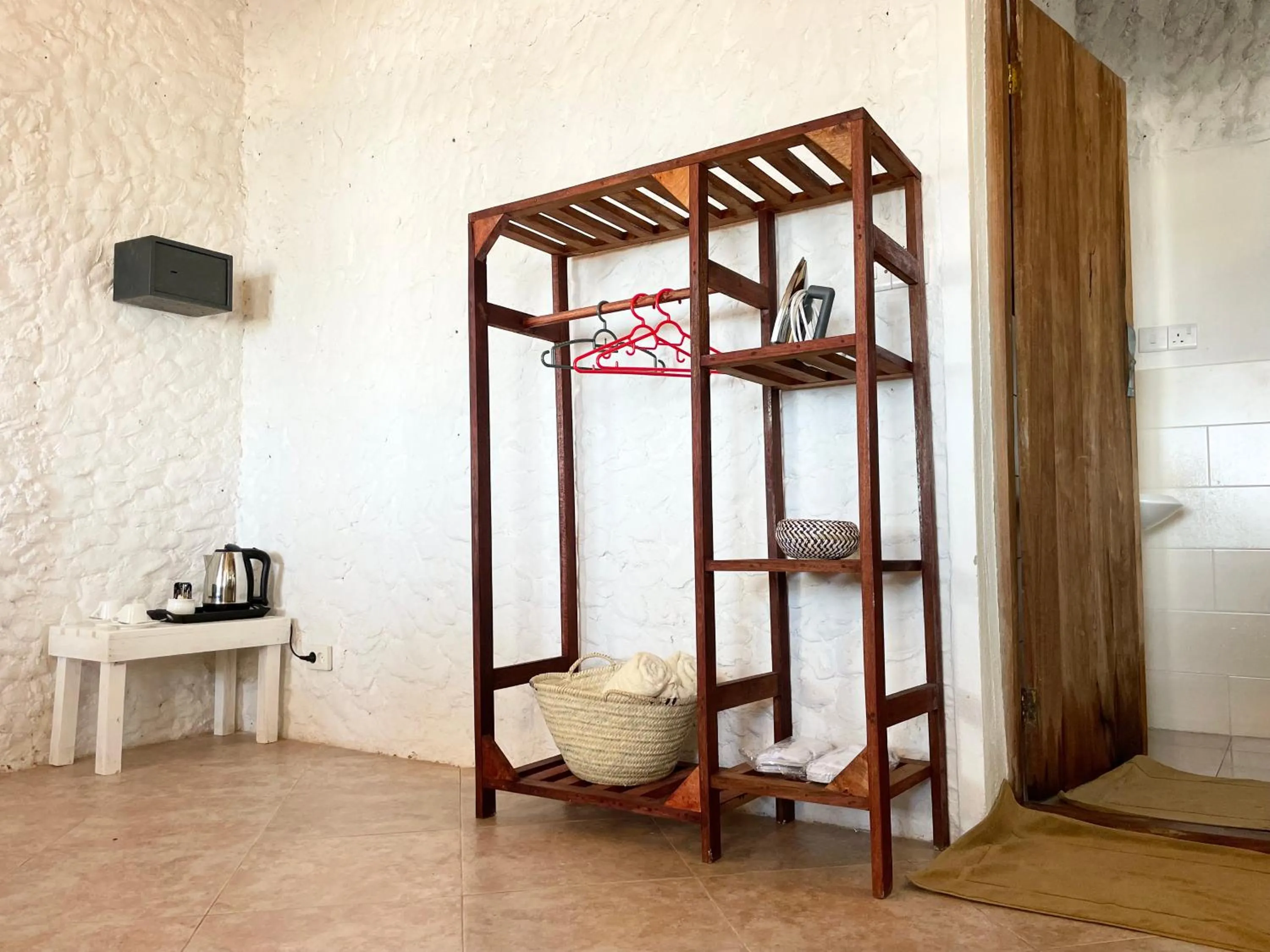wardrobe in HA Beach Hotel Zanzibar