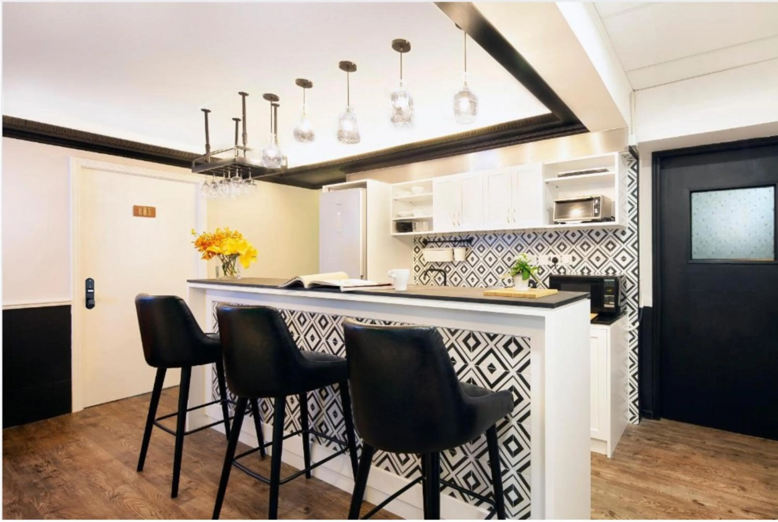 kitchen in Pillows CoLiving