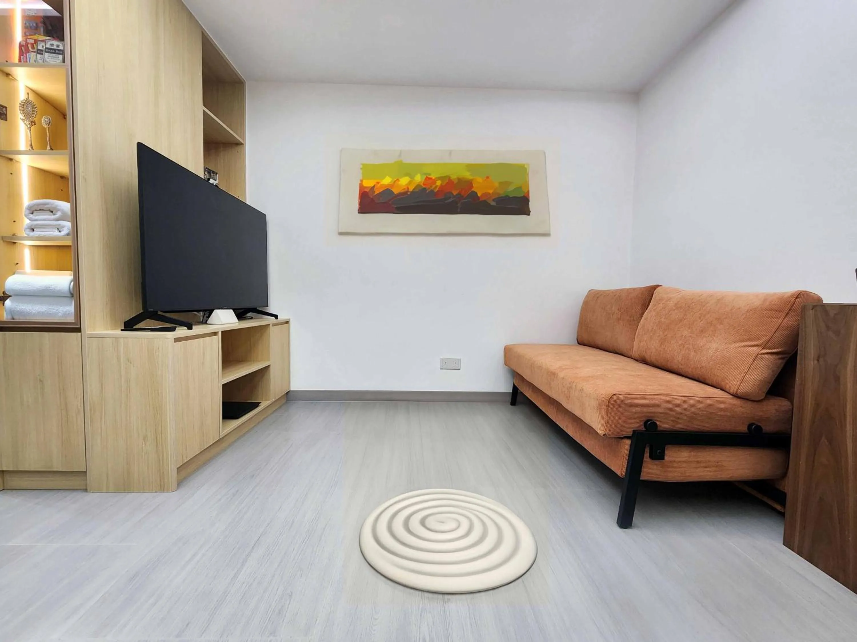 Living room in Pillows CoLiving