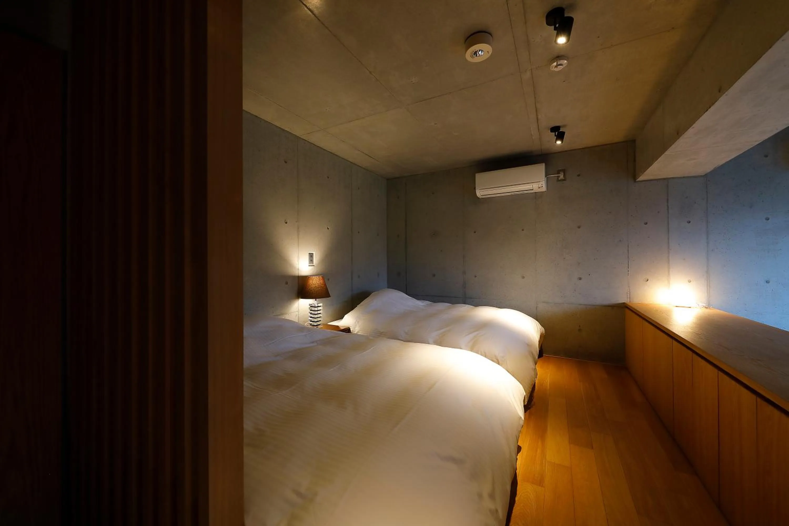 Bed in Ryokan Konomama