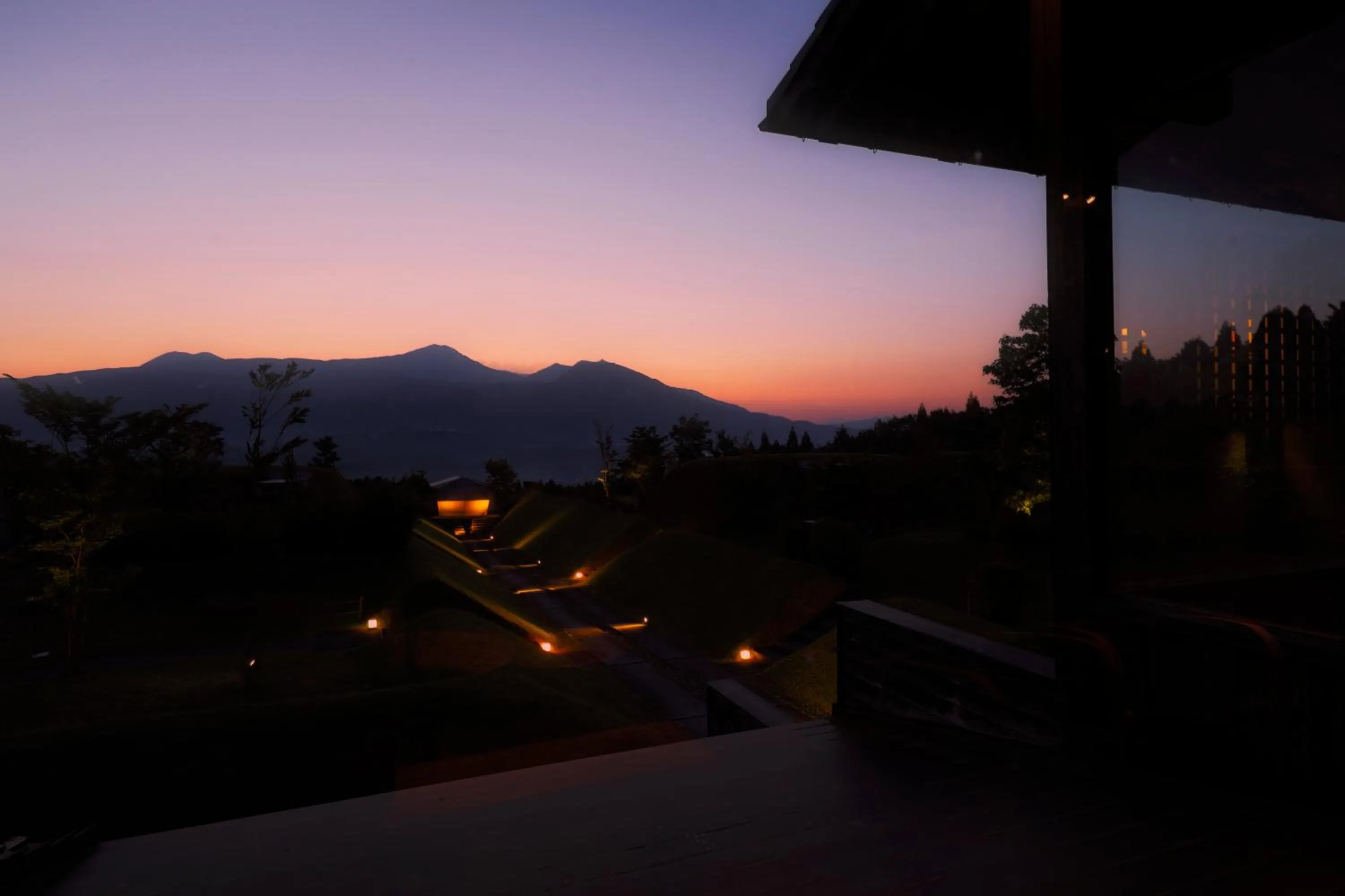 Natural landscape in Ryokan Konomama