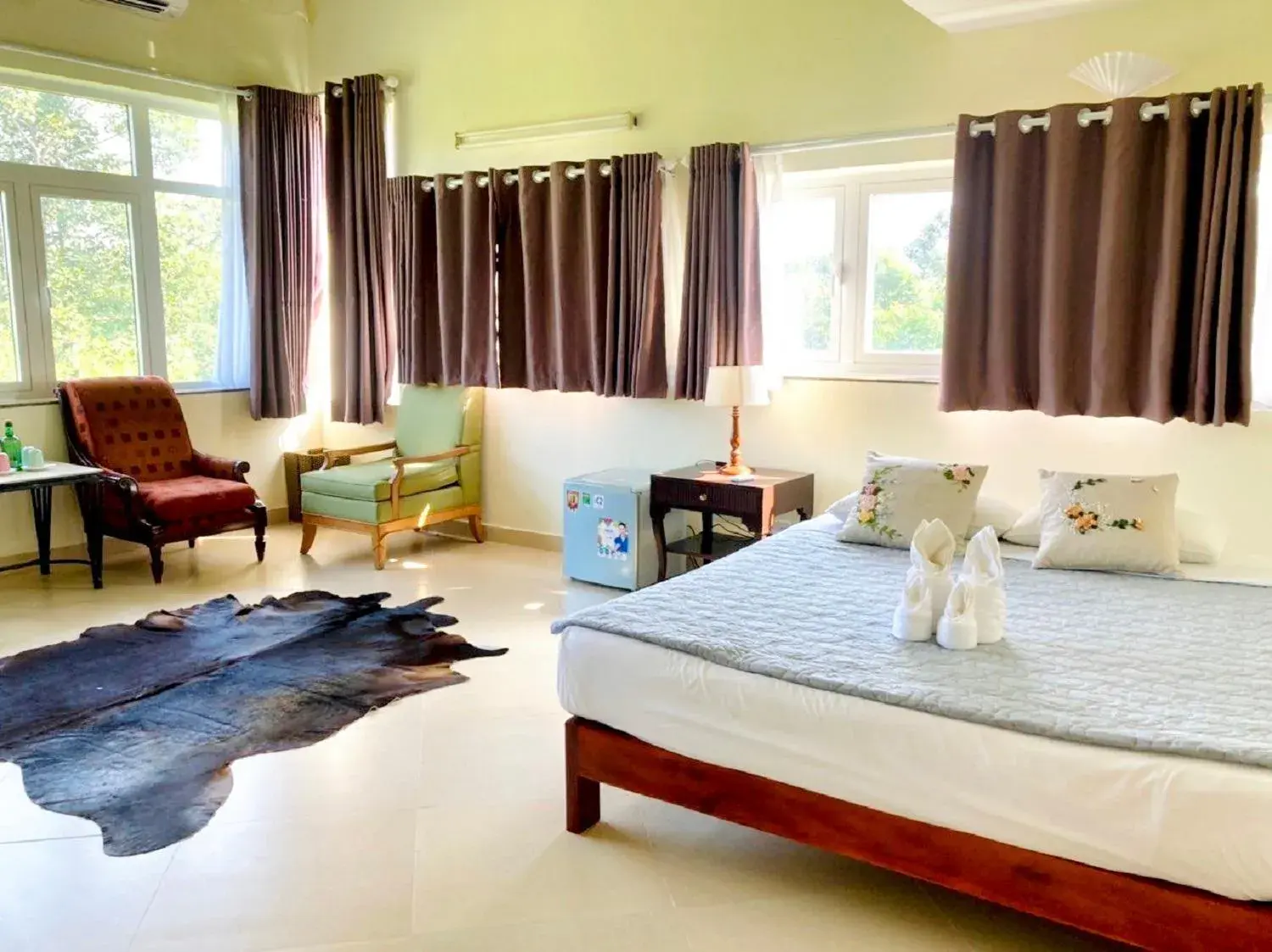 Family Bungalow - single occupancy in Cat Tien Jungle Lodge Family Bungalow - single occupancy in Cat Tien Jungle Lodge