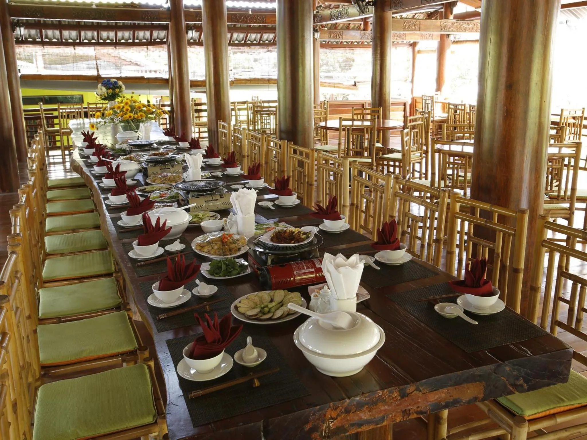 Restaurant/places to eat in Cat Tien Jungle Lodge