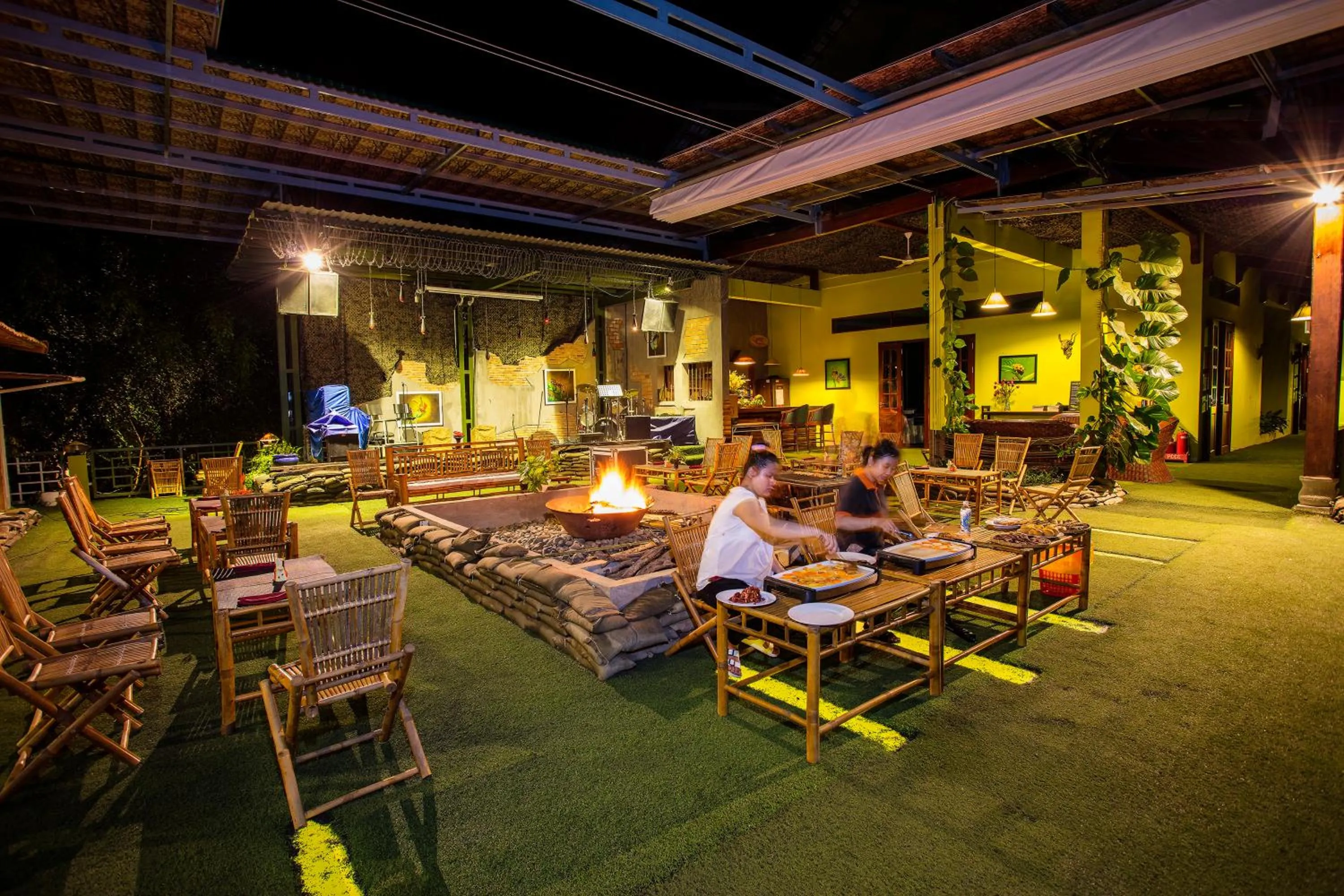 Restaurant/places to eat in Cat Tien Jungle Lodge