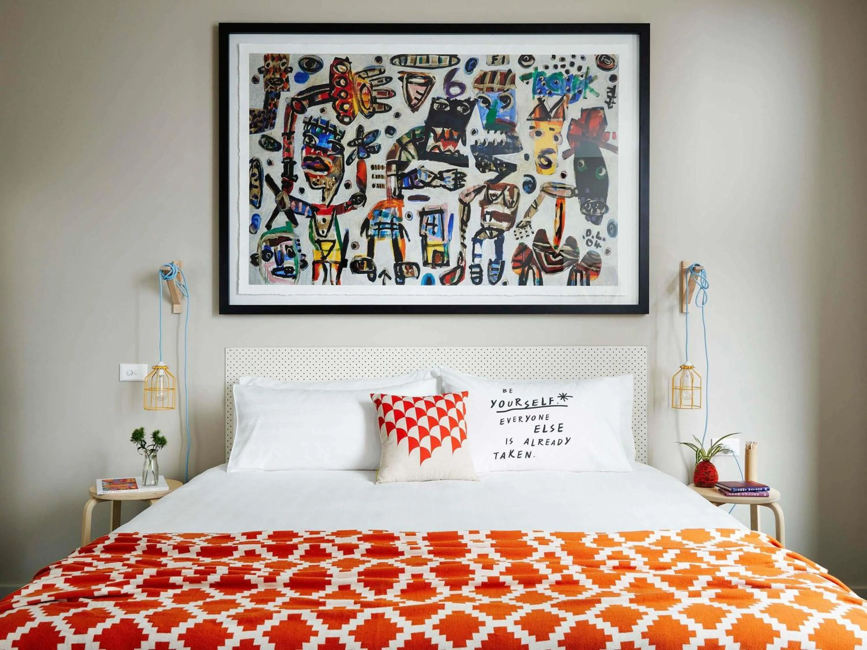 Property building, Bed in Art Series - The Larwill Studio