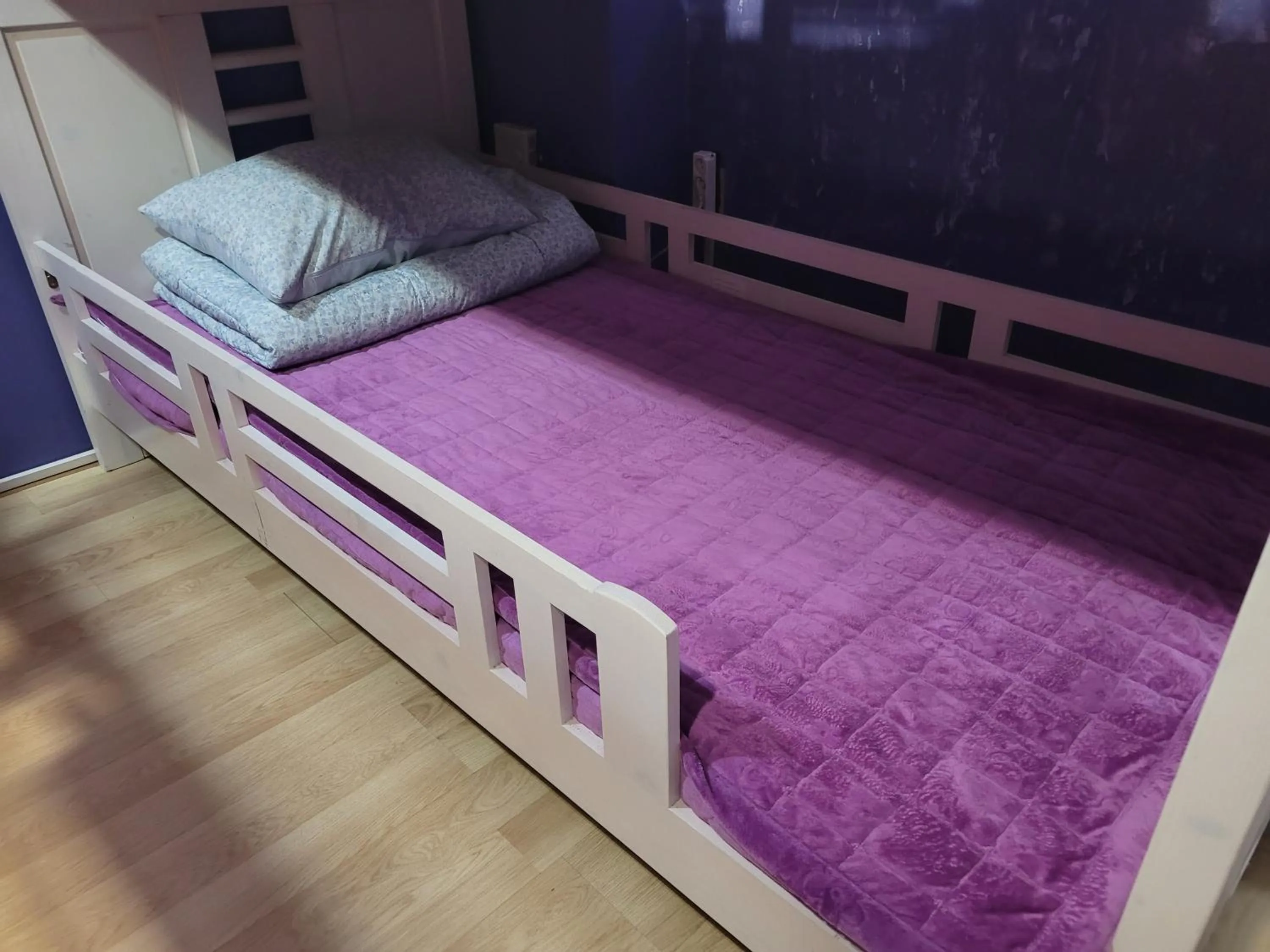 Bed in Jeju Vision House