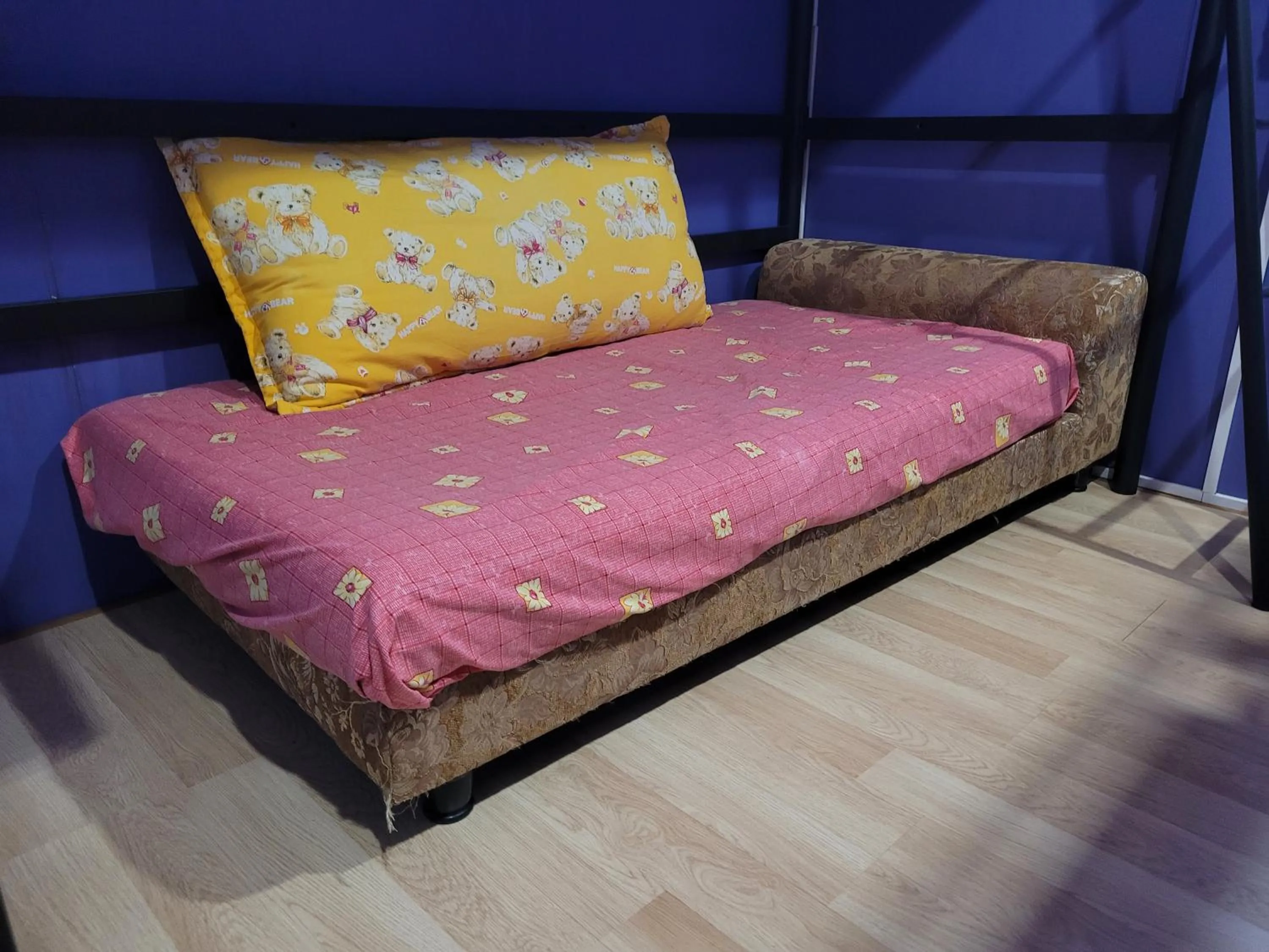 Bed in Jeju Vision House