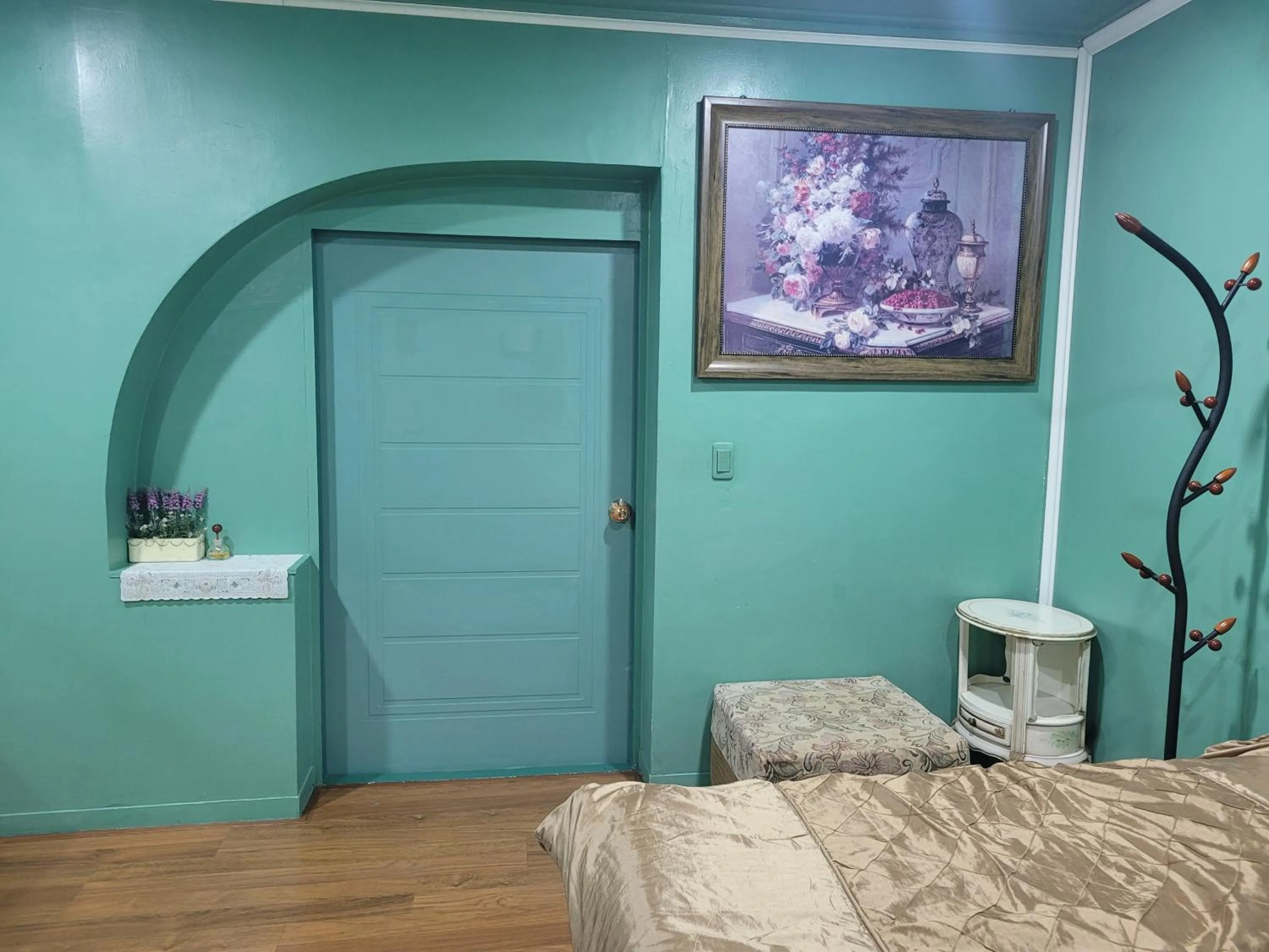 Bedroom, Bed in Jeju Vision House