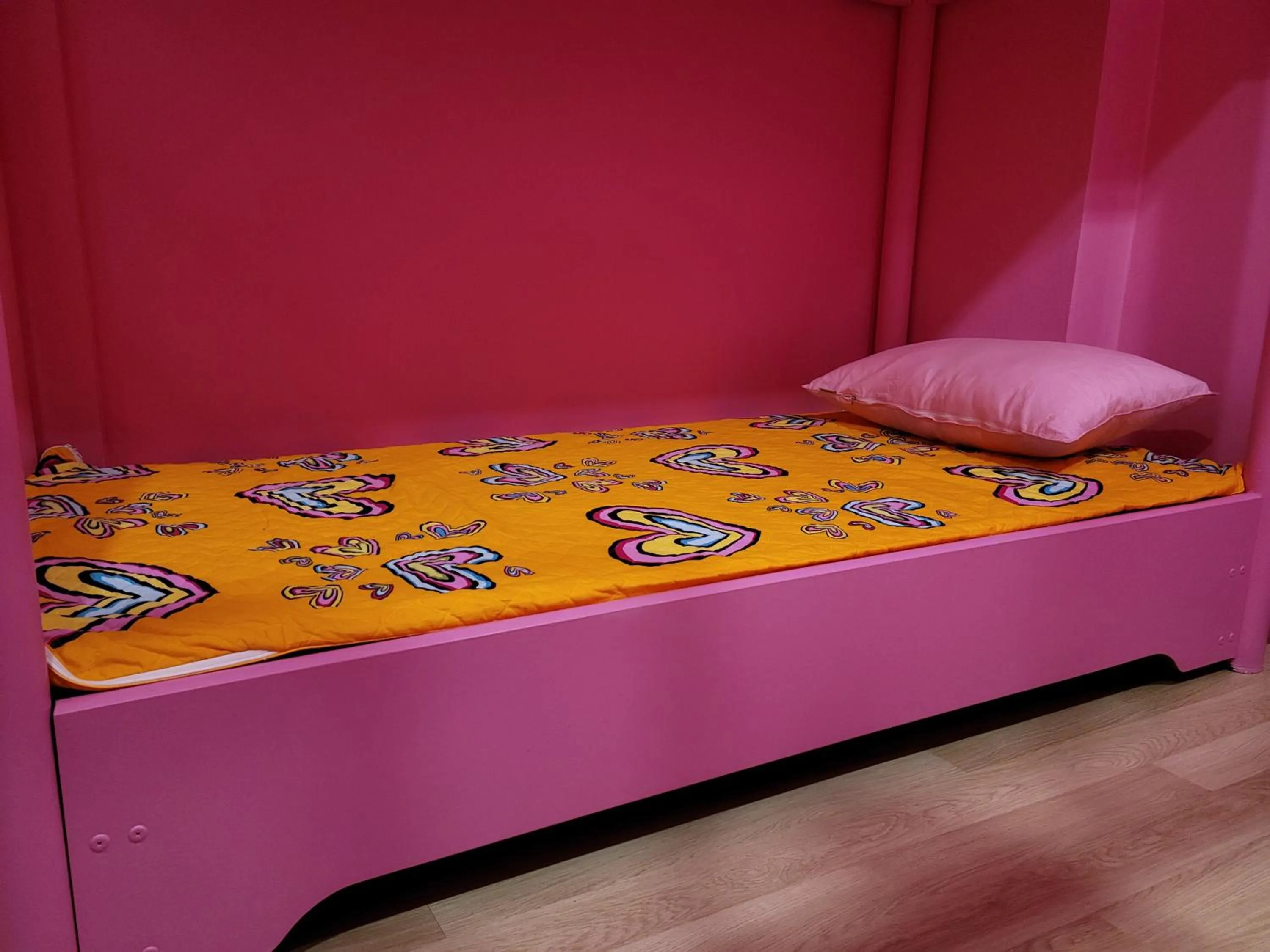 Bedroom, Bed in Jeju Vision House