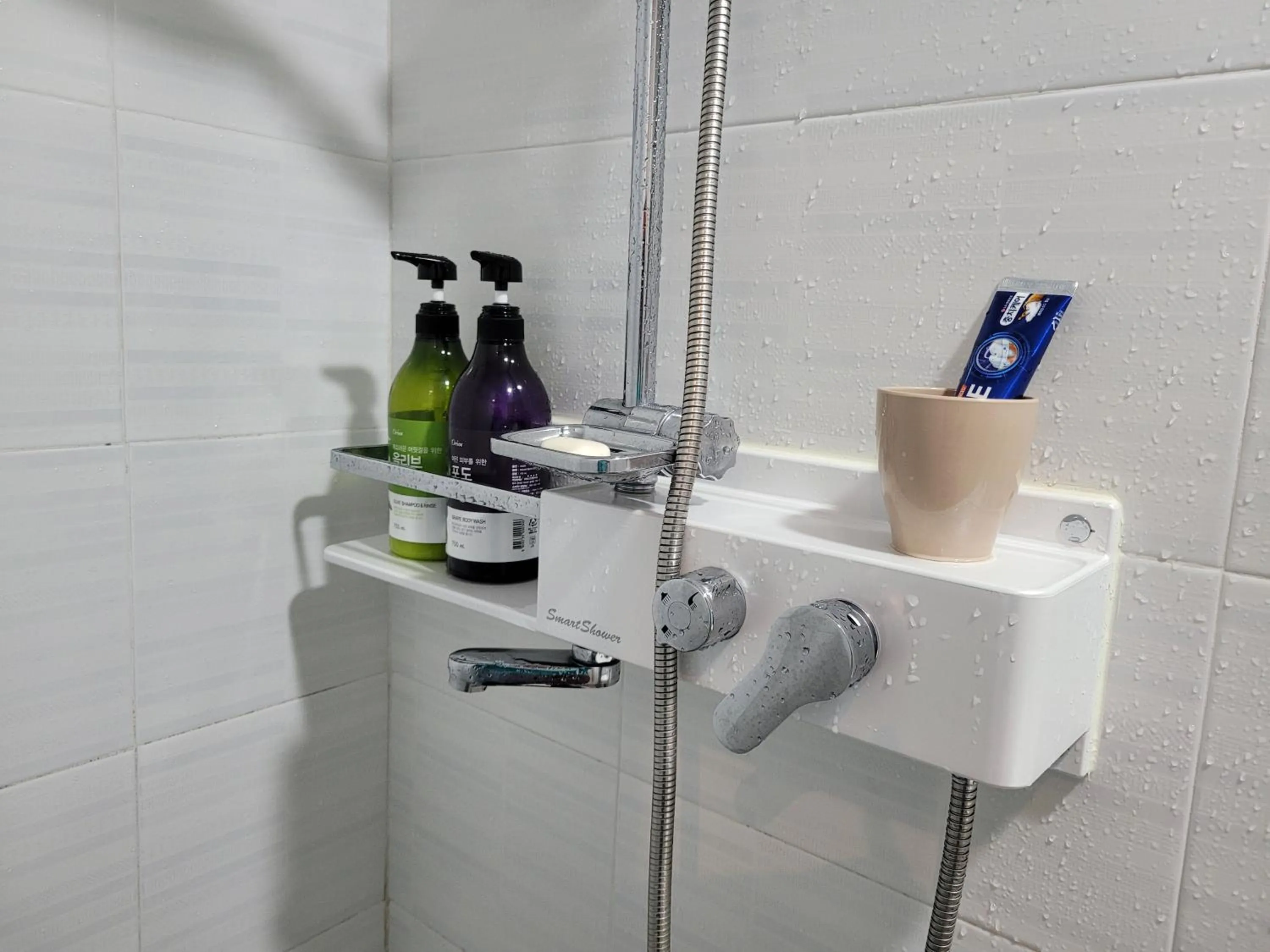 Shower in Jeju Vision House