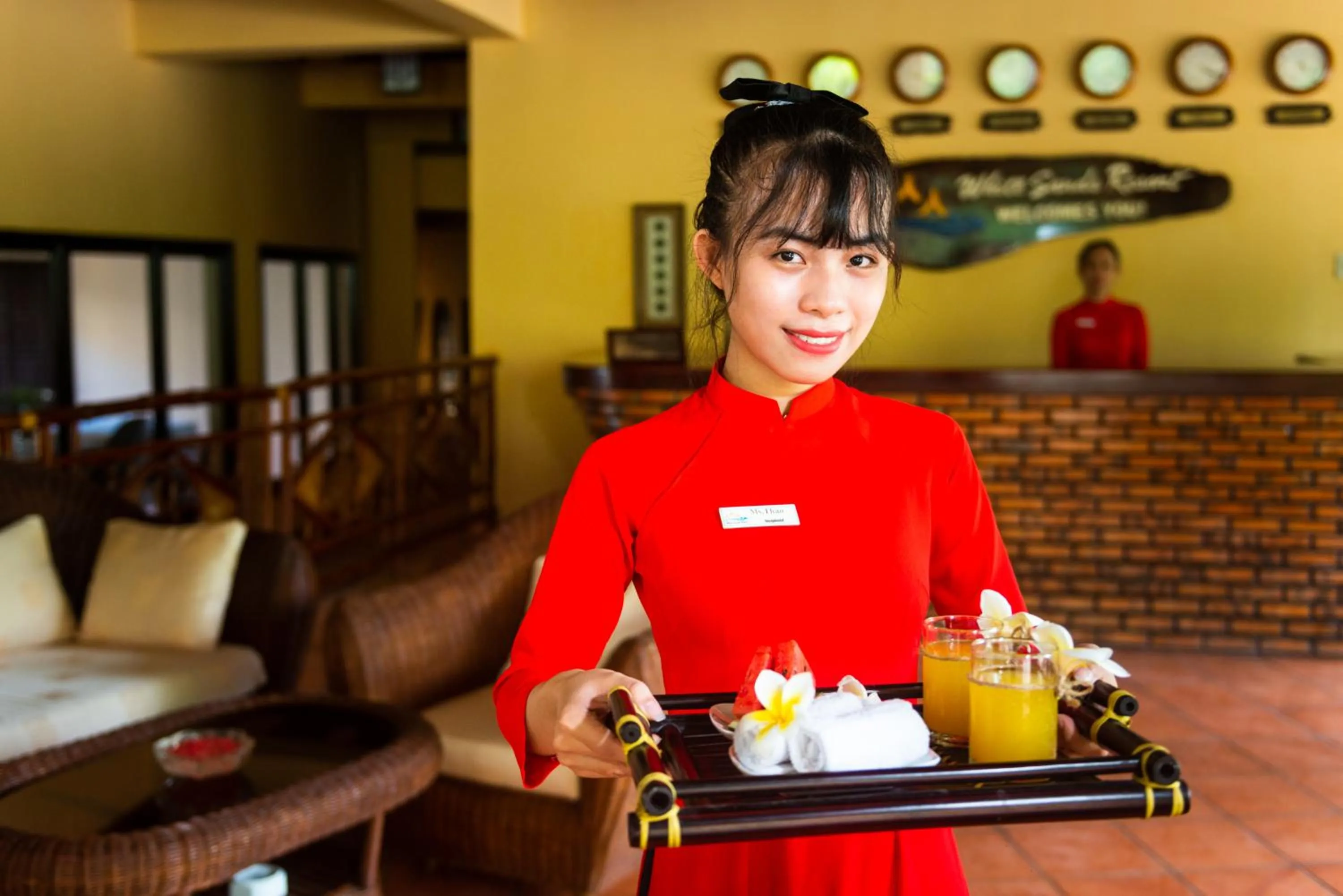 Lobby or reception in White Sand Resort Mui Ne