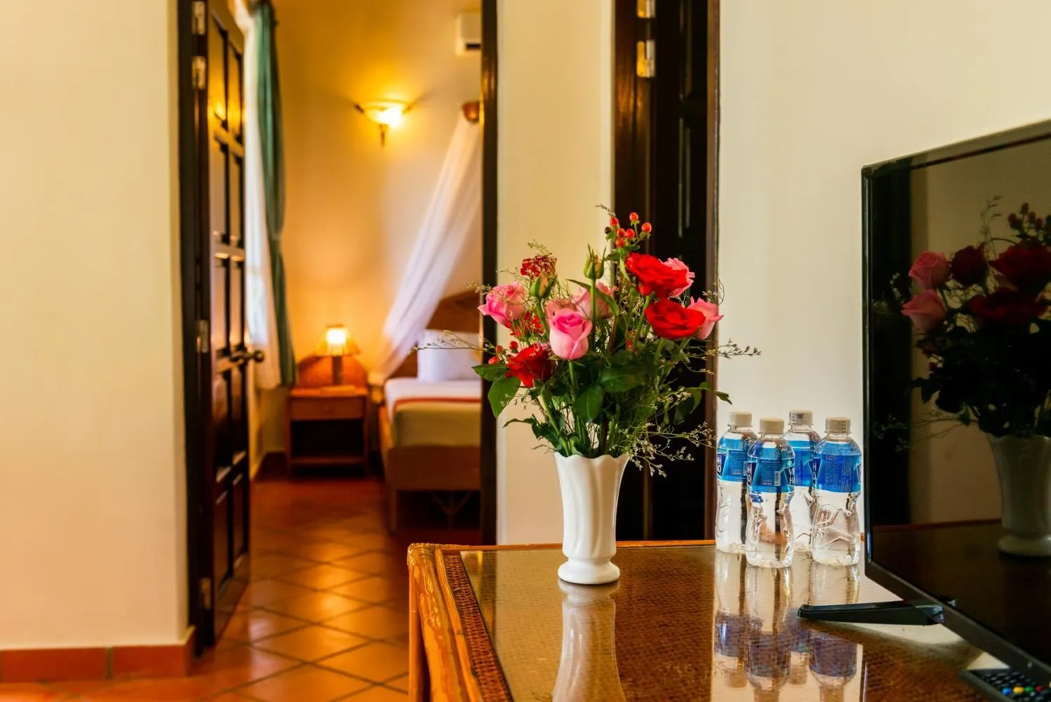 Living room, Bed in White Sand Resort Mui Ne