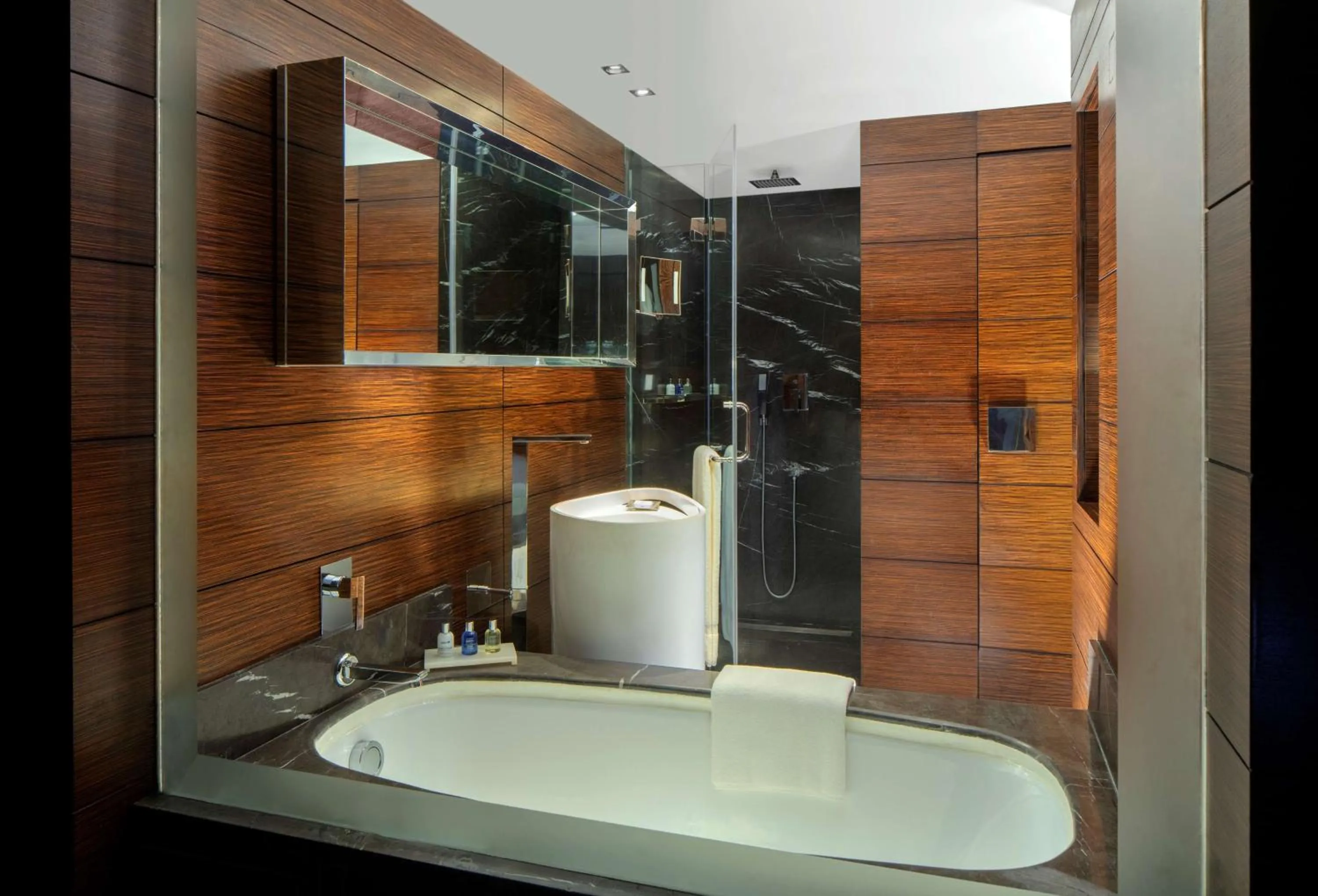 Bathroom in Radisson Blu Atria Bengaluru