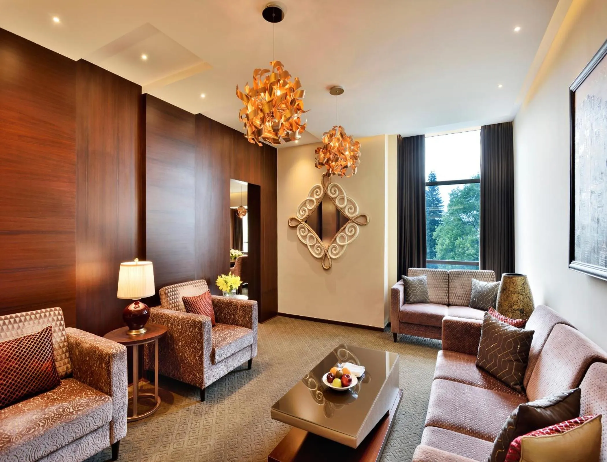 Living room in Radisson Blu Atria Bengaluru