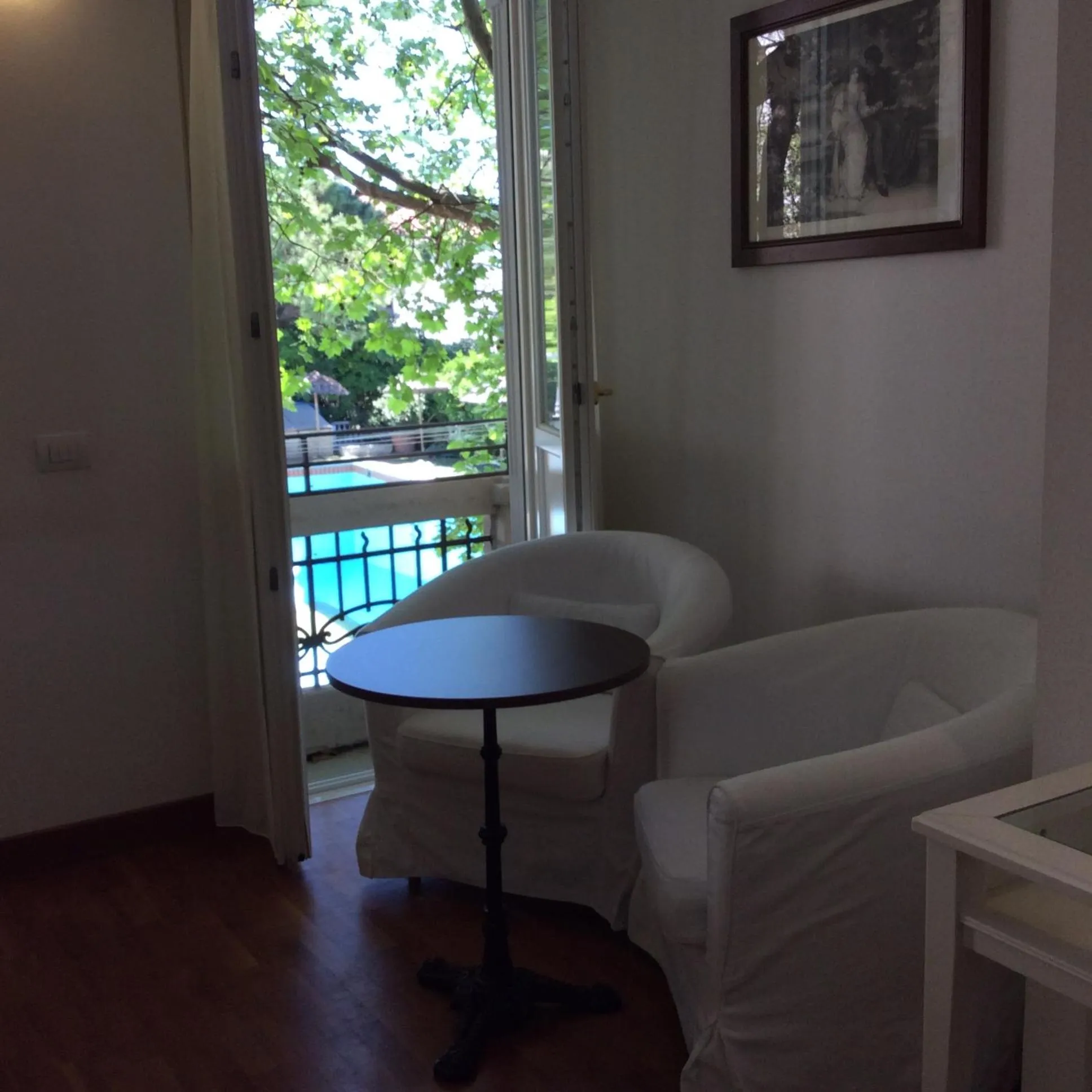 Seating area in Residenza Grand Hotel Riccione