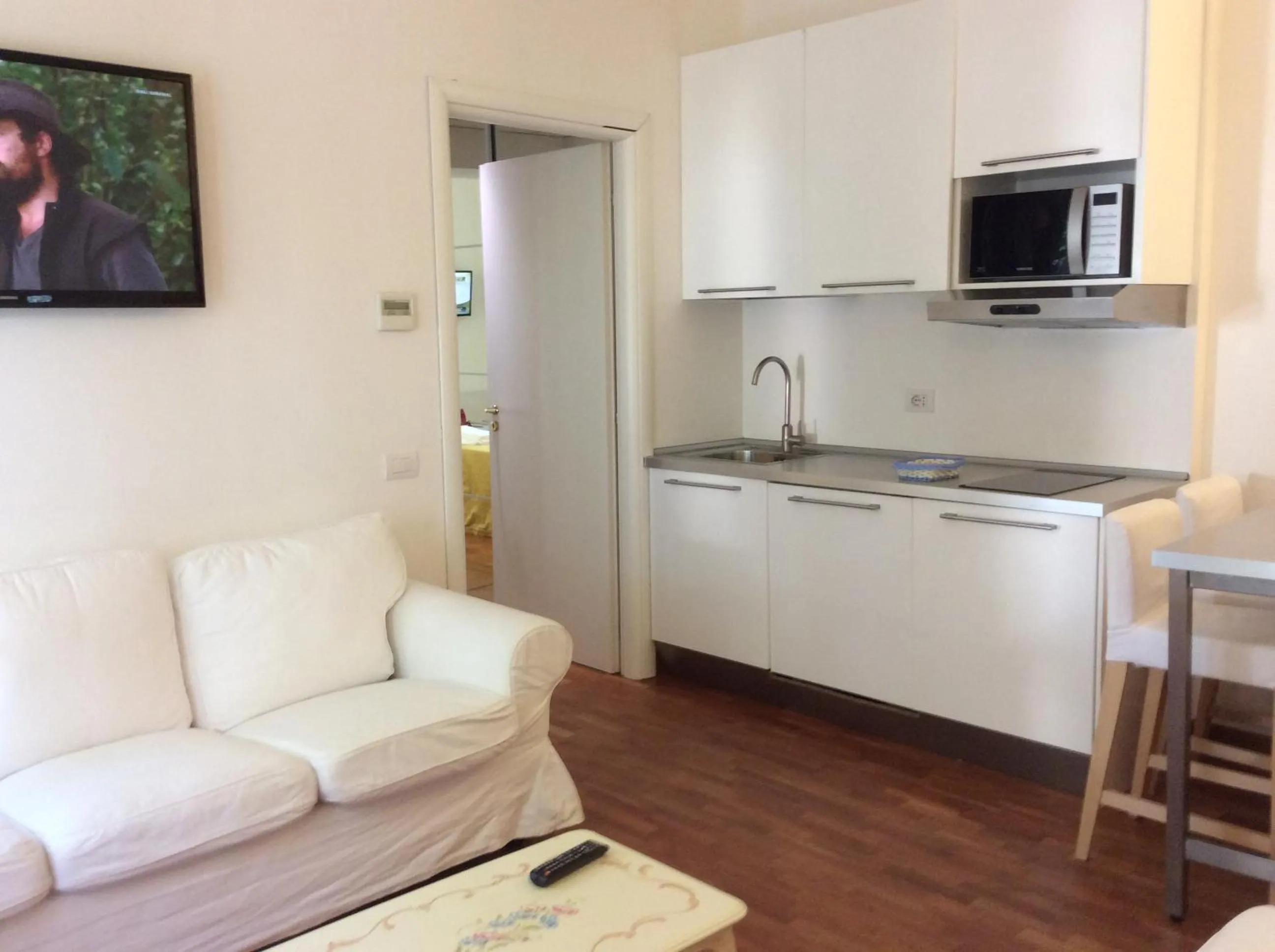 Kitchen or kitchenette in Residenza Grand Hotel Riccione