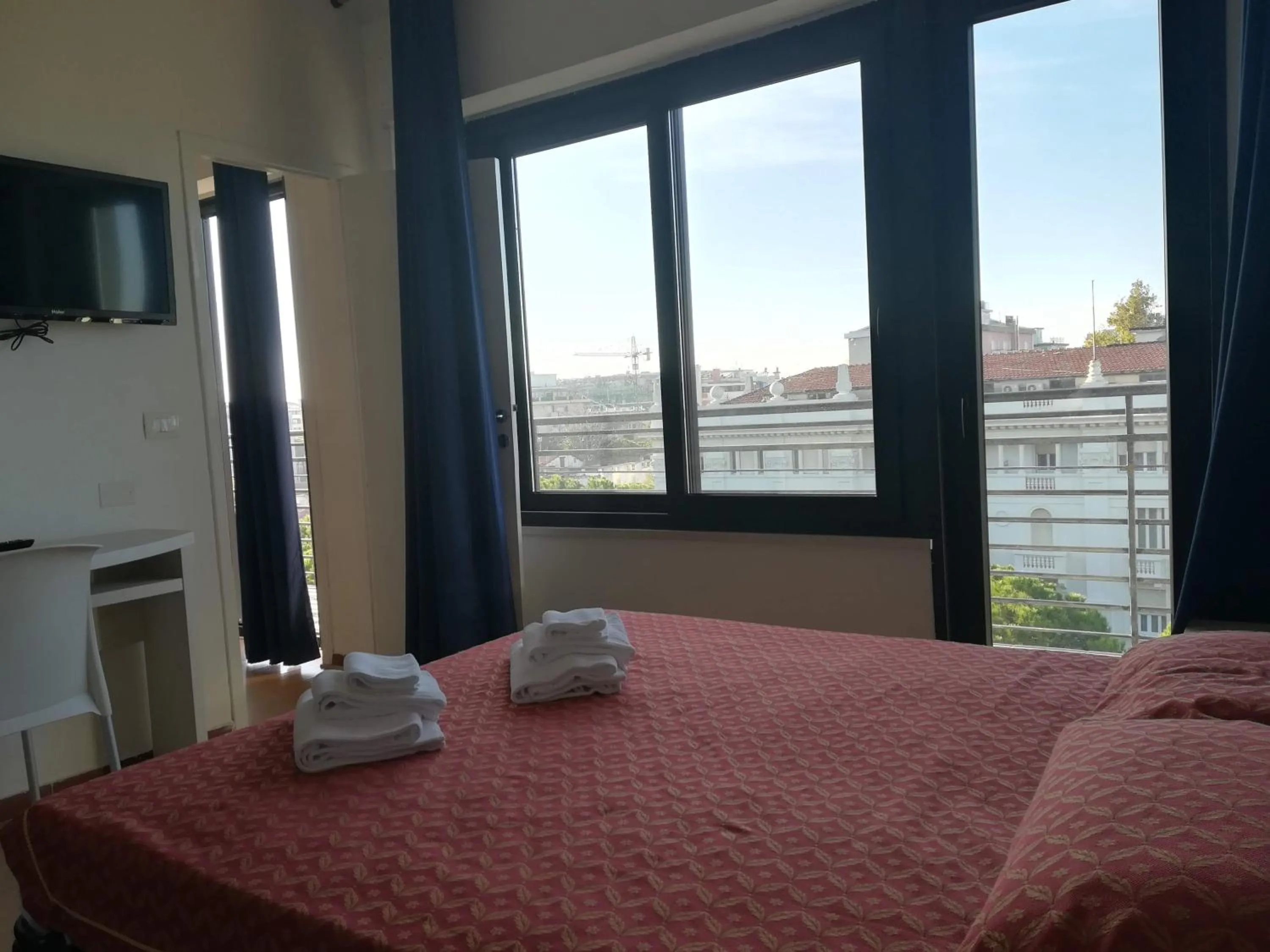 Bed in Residenza Grand Hotel Riccione