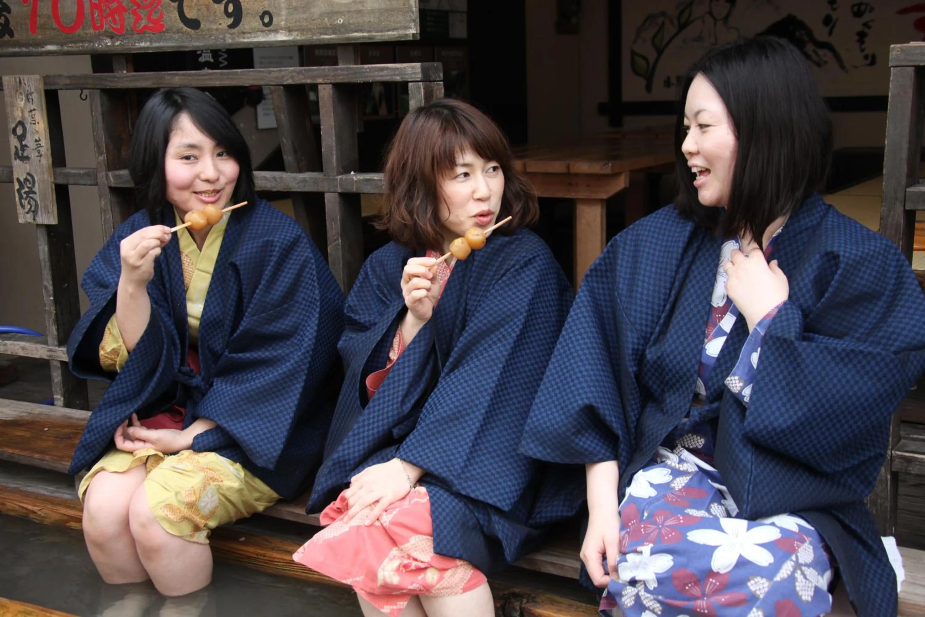 People in Tofuya Ryokan, Onogawa Onsen, Sauna, Barrier-free