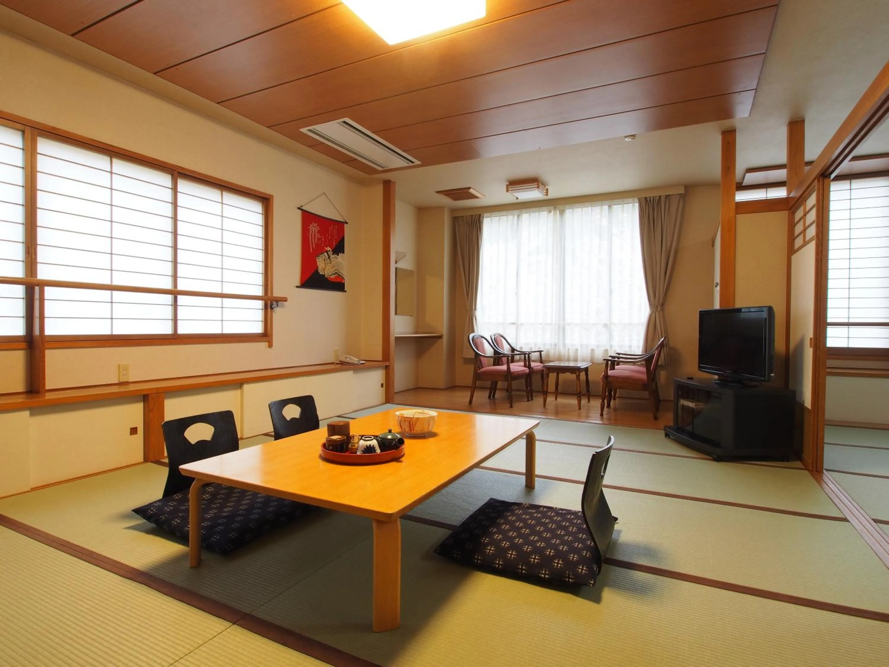 Photo of the whole room in Tofuya Ryokan, Onogawa Onsen, Sauna, Barrier-free