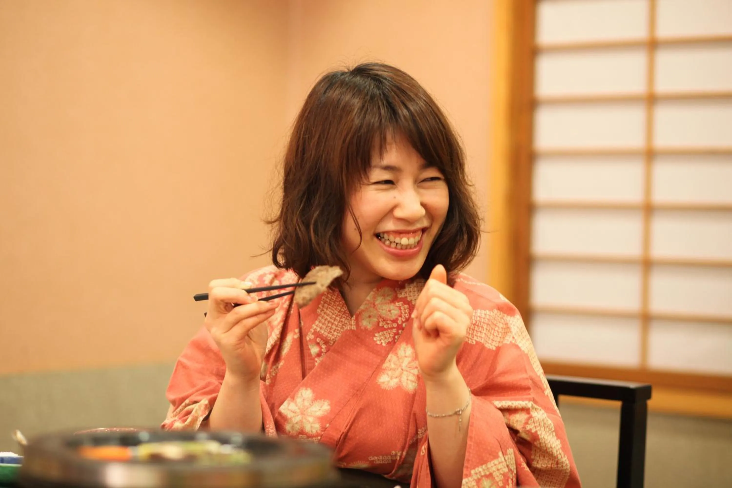 People in Tofuya Ryokan, Onogawa Onsen, Sauna, Barrier-free