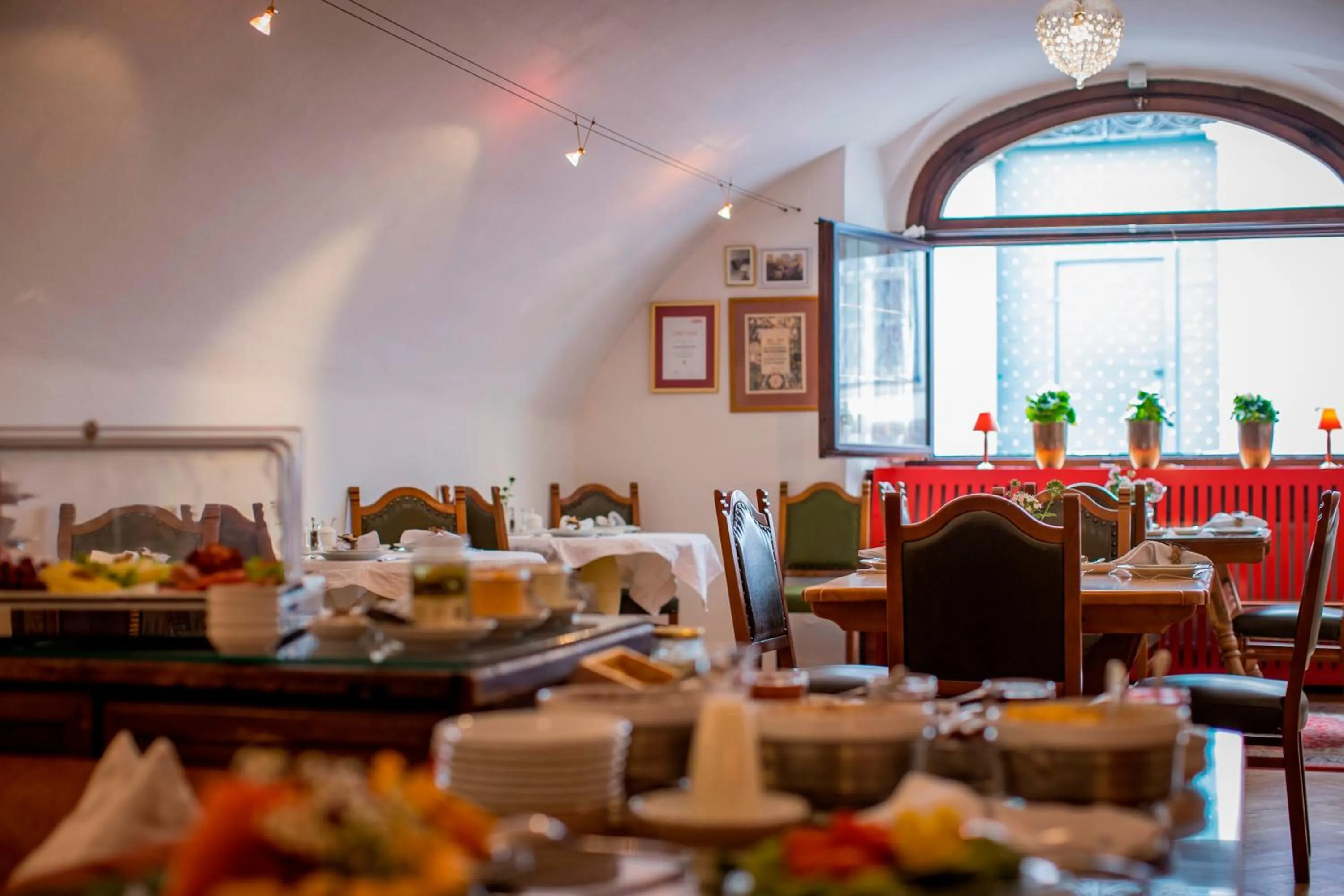 Buffet breakfast in Hotel Wolf