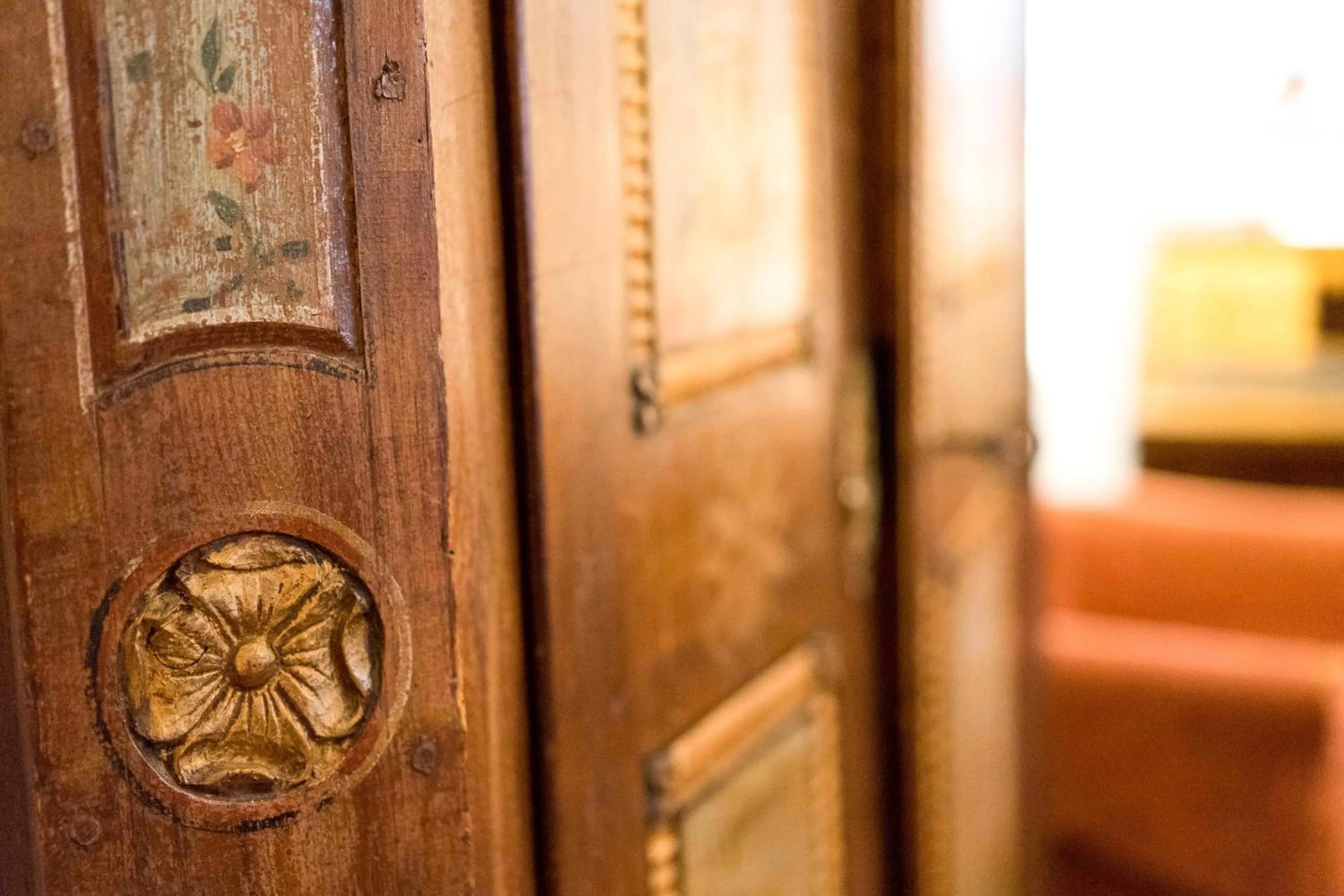 Decorative detail in Hotel Wolf