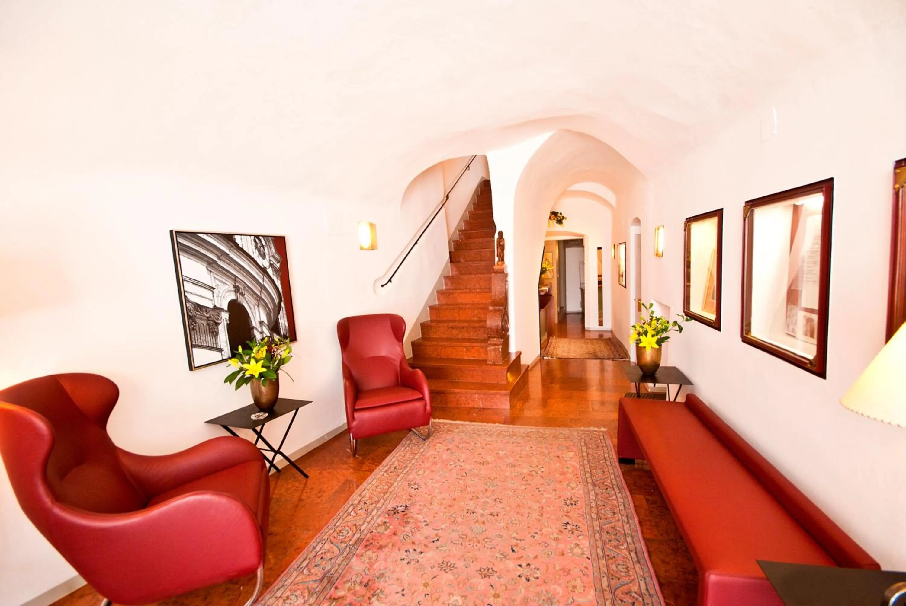 Lobby or reception in Hotel Wolf