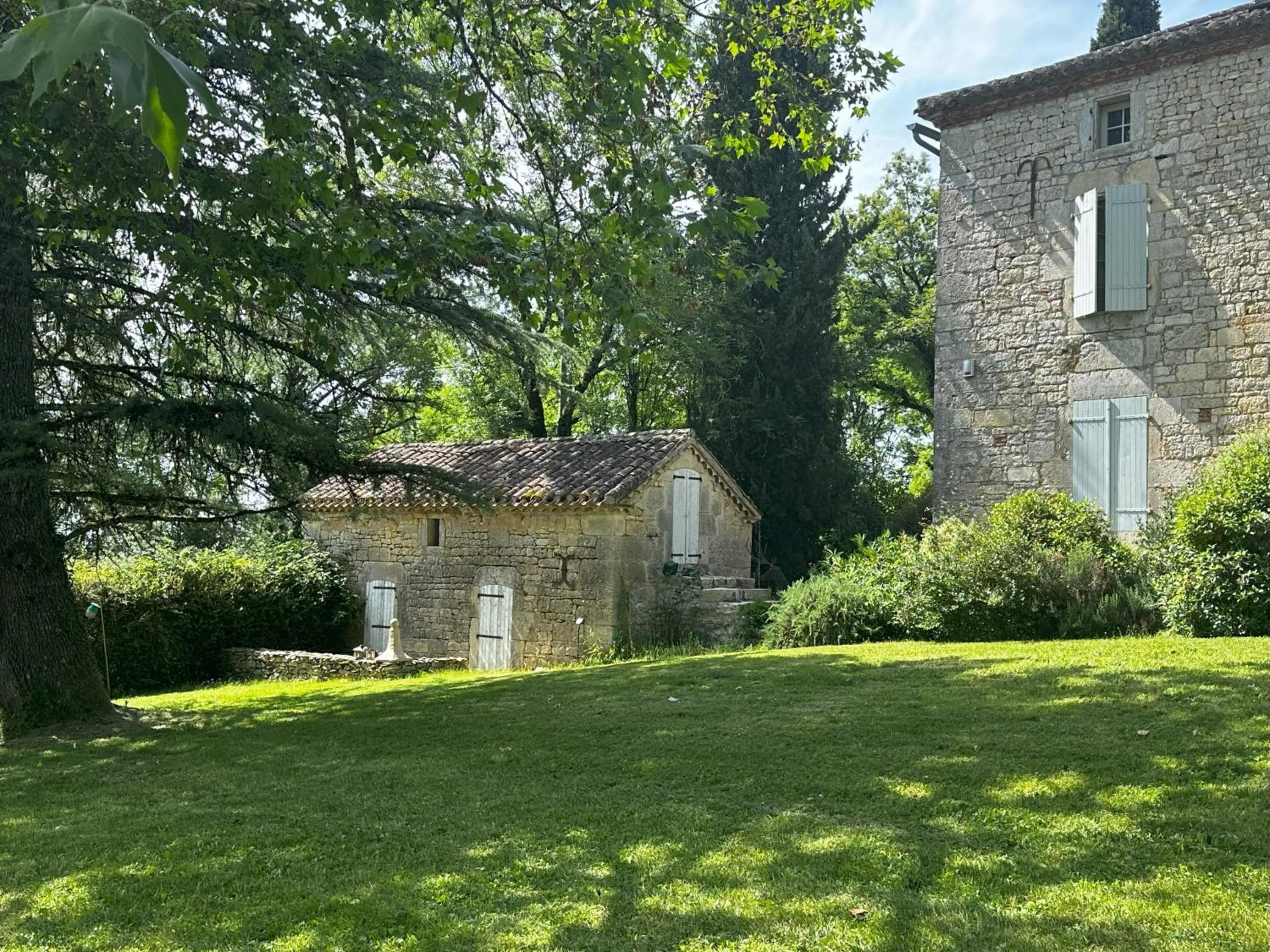 Garden in Les Hauts de Sauliès - Chambre et Table d'Hôtes de charme