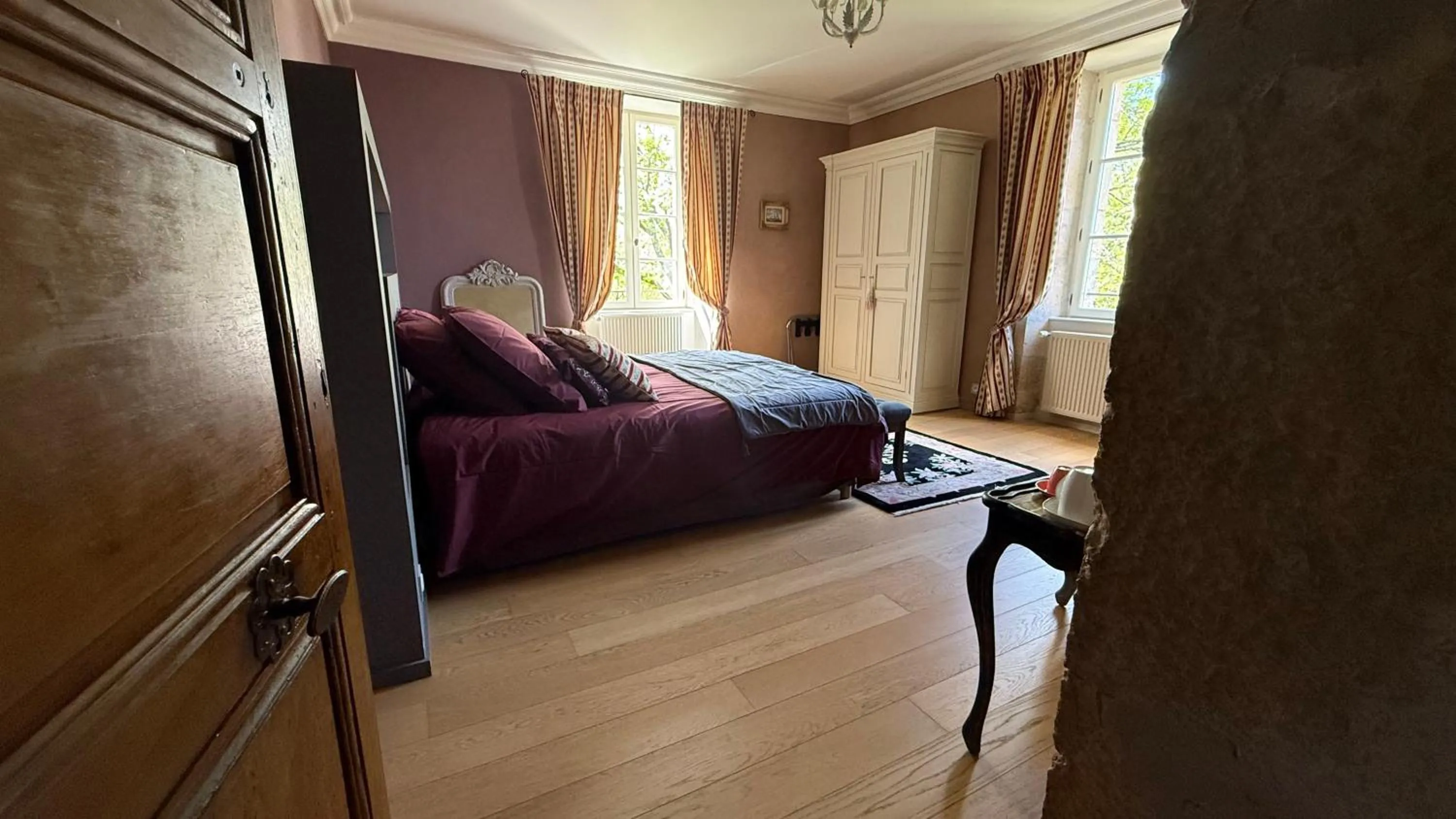 Bedroom, Bed in Les Hauts de Sauliès - Chambre et Table d'Hôtes de charme
